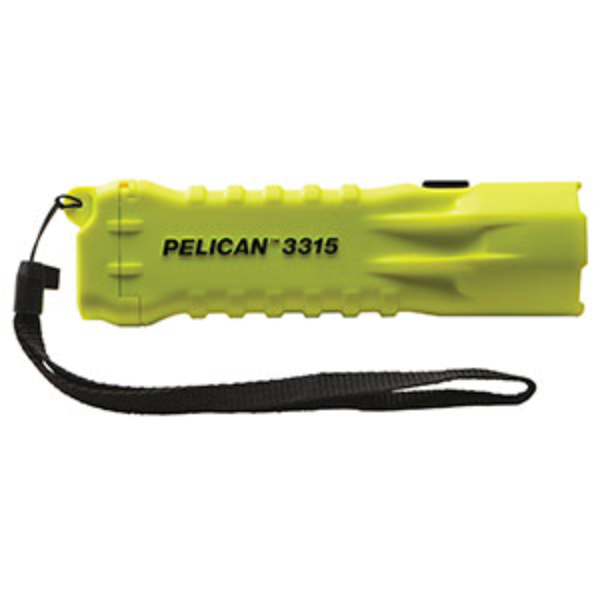 Pelican 3315 033150-0103-245 160 Lumens Flashlight, Hi-Vis Yellow, Horizontal View