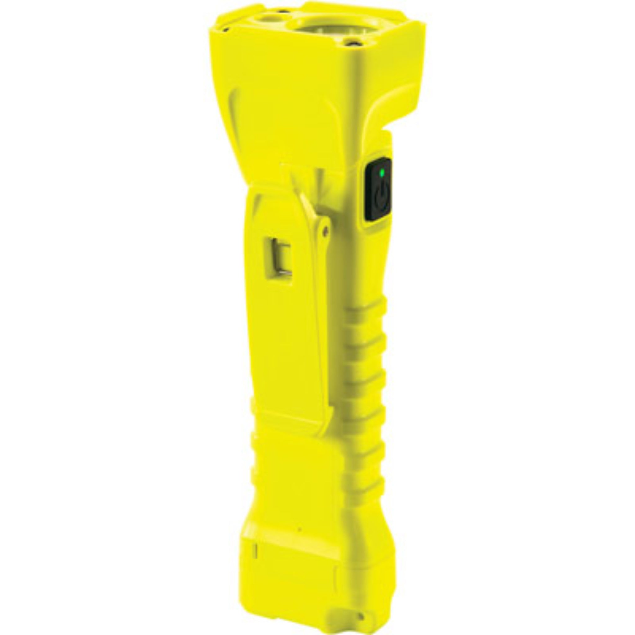 Pelican 3415 034150-0302-245 Right Angle Light, Hi-Vis Yellow, Vertical Back View