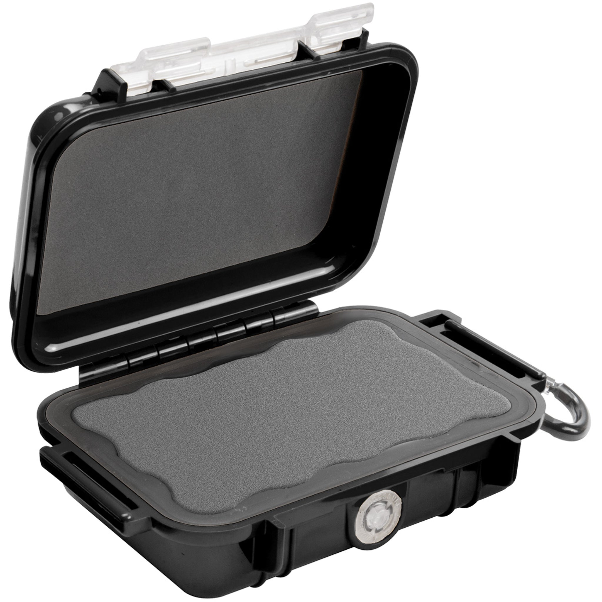 Pelican 1010 1010-025-110 Micro Case, Black, Inside View