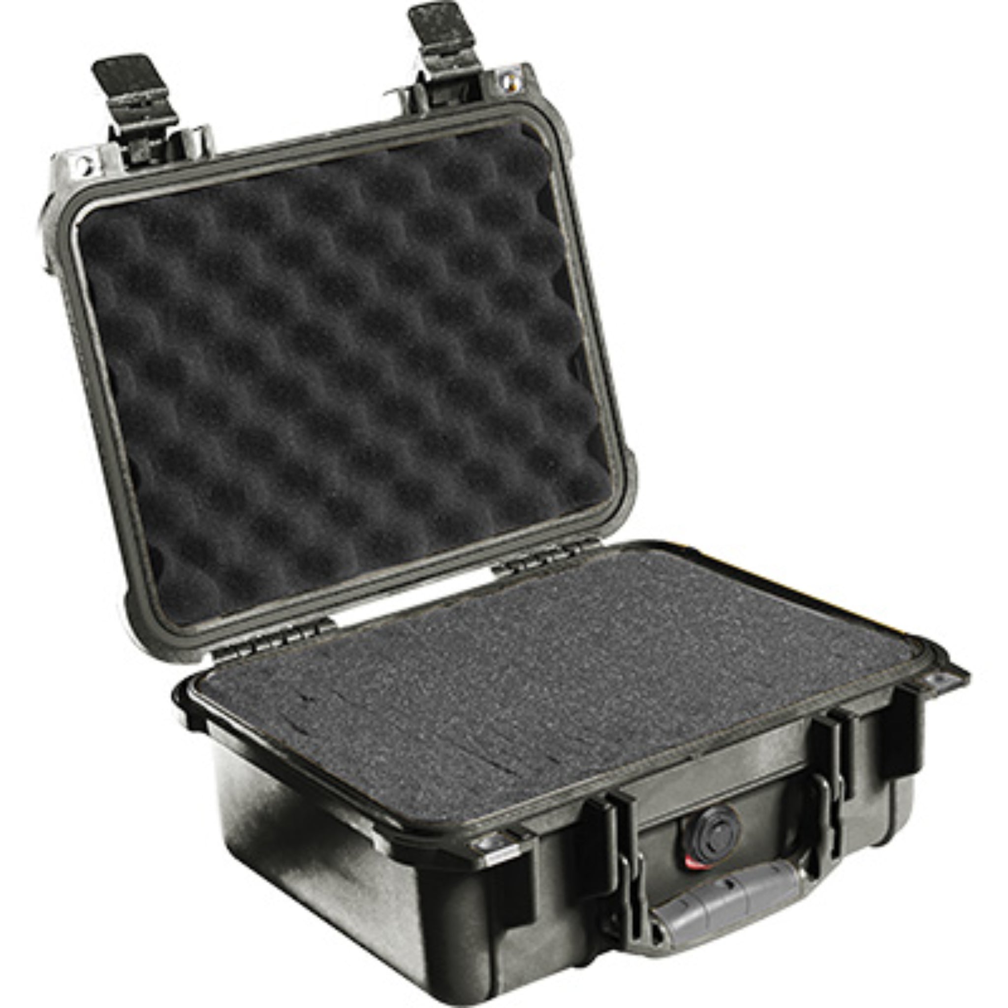 Pelican 1400 1400-000-110 Protector Case with Foam, Black, Opened View