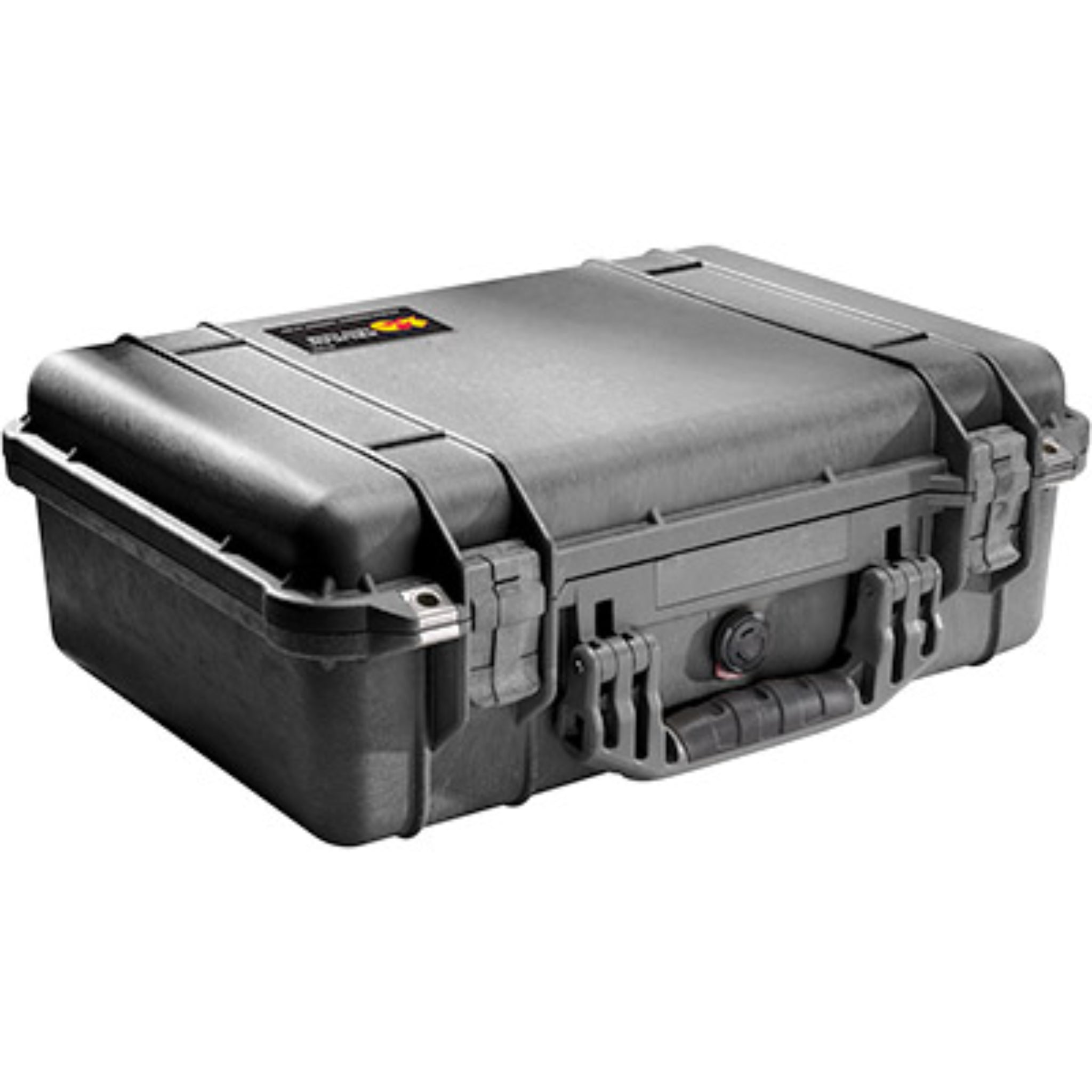 Pelican 1500 1500-001-110 Protector Case, No Foam, Black, Top View