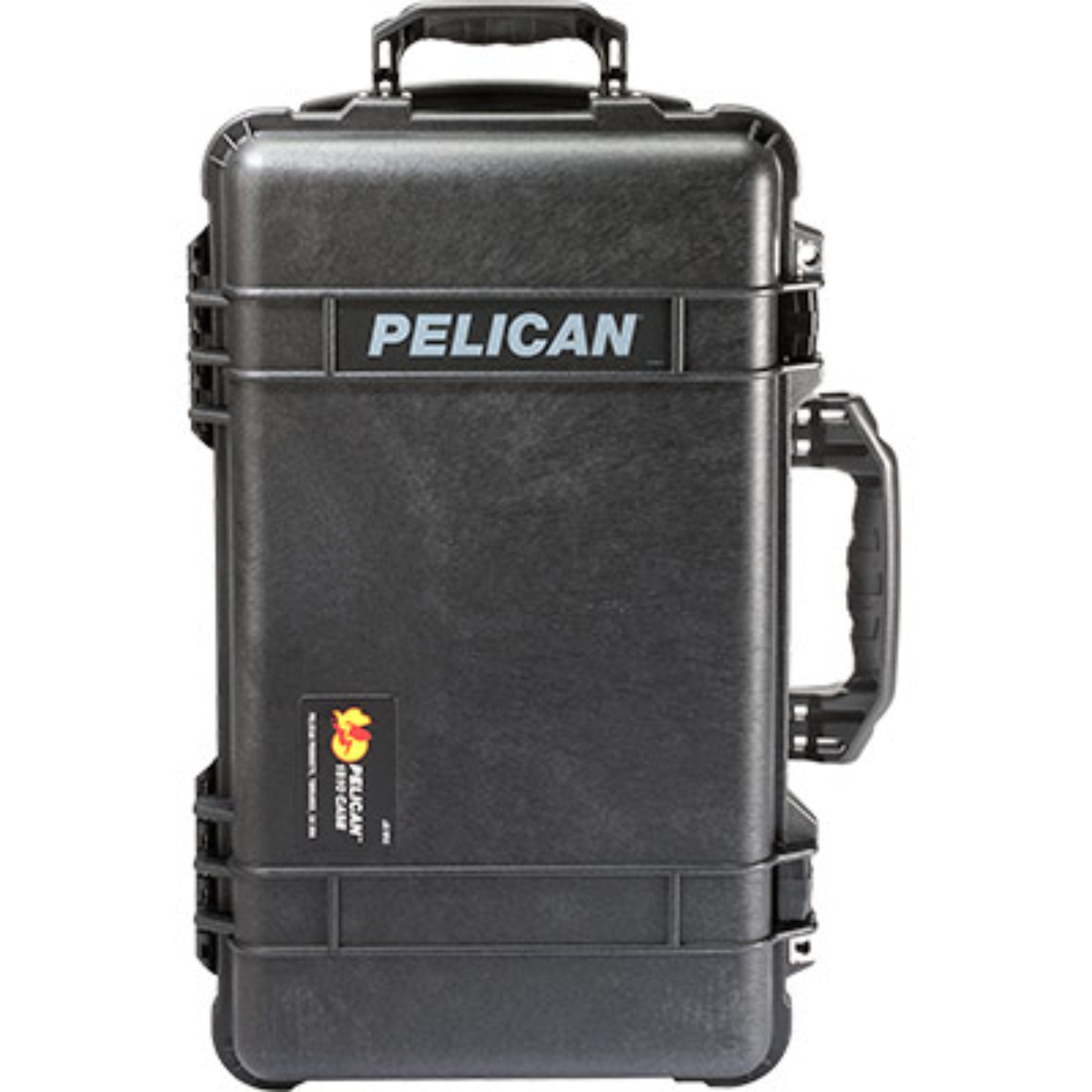 Pelican 1510 1510-001-110 Protector Carry-On Case, No Foam, Black, Front View