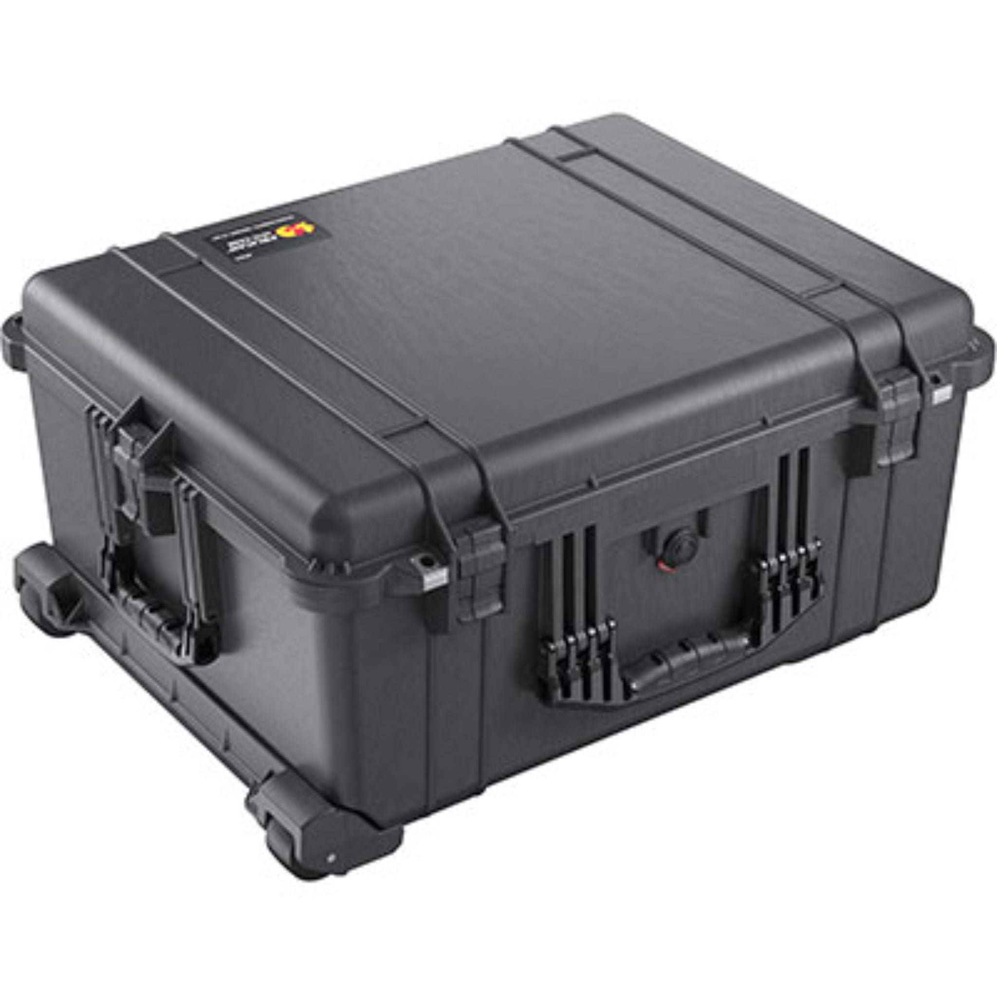 Pelican 1610 1610-021-110 Protector Case, No Foam, Black, Top View