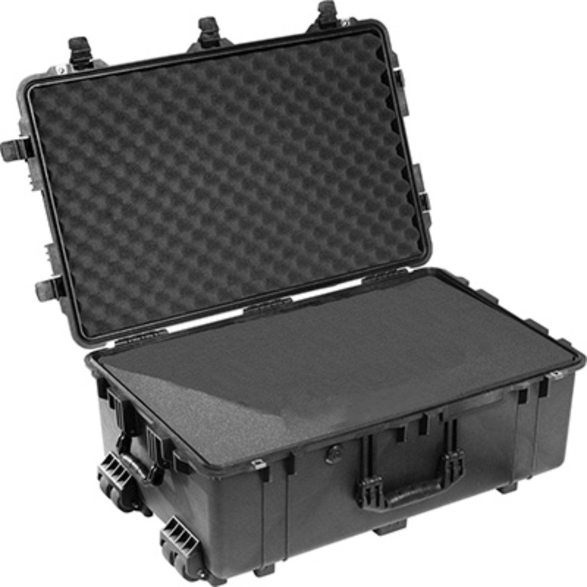 Pelican 1650 1650-020-110 Protector Case with Foam, Black, Opened