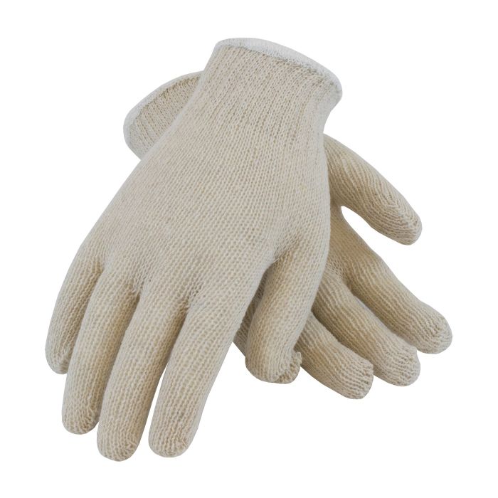 PIP 35-C103 Economy Weight Seamless Knit Glove, Natural, Pair of 12, Main Image, Image 2