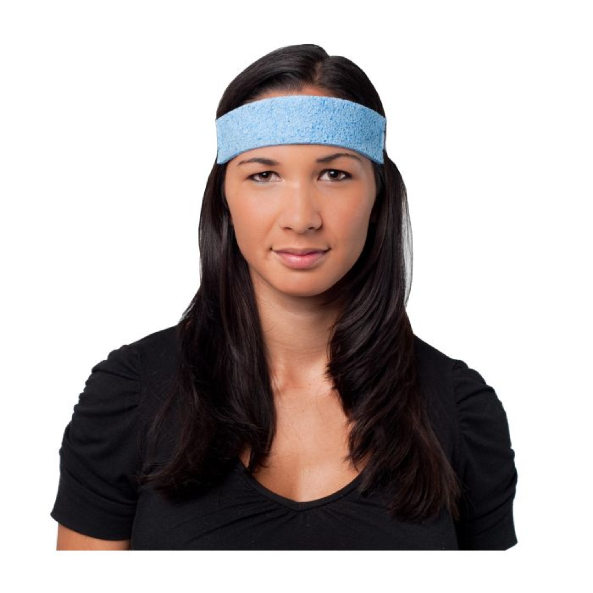 PIP EZ-Cool Cellulose Sponge Sweatband Blue Color 1000/Case