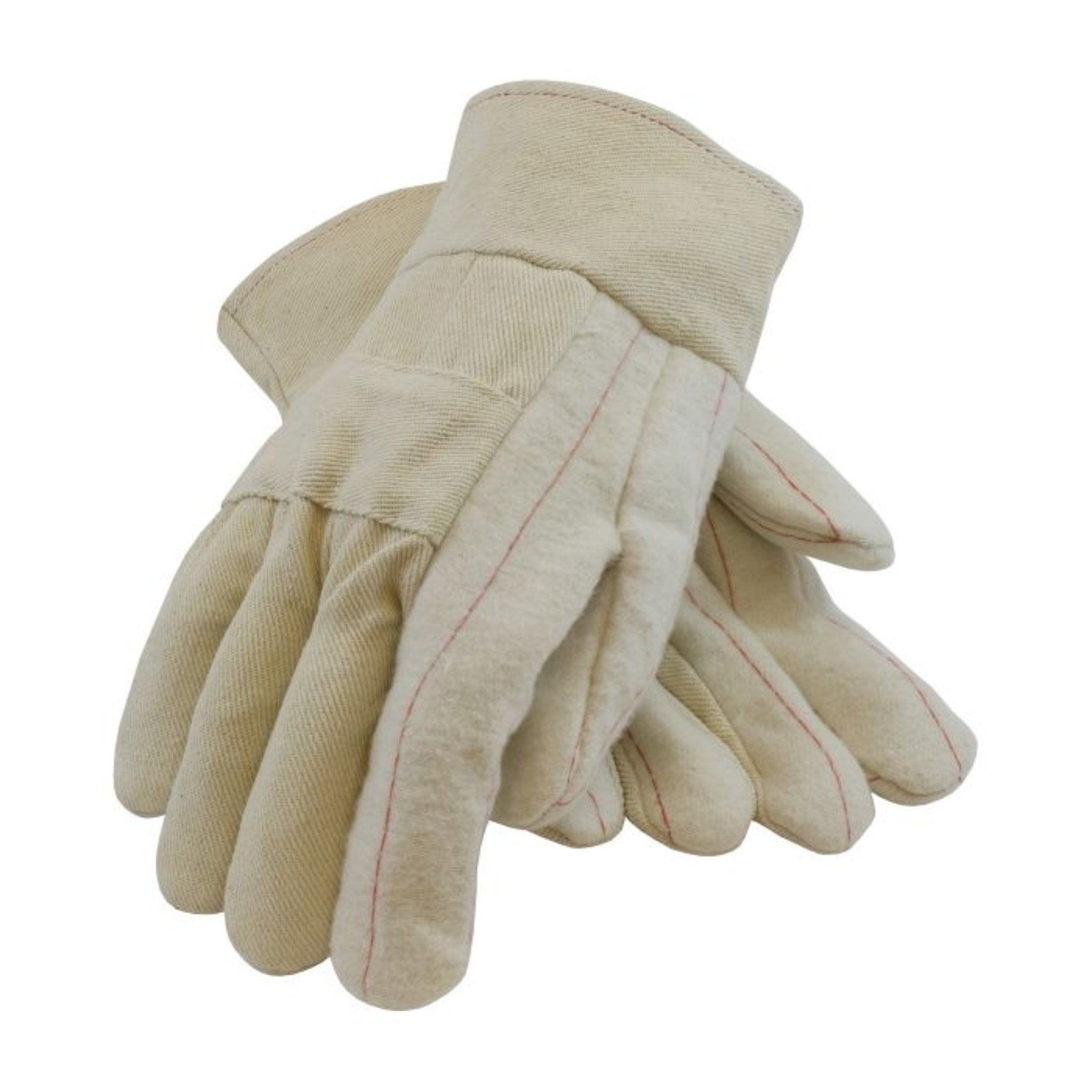 PIP 94-928I 28 Ounce Economy Grade Hot Mill Three-Layered and Burlap Lined Glove, Natural, Mens, 1 Dozen, Image 2