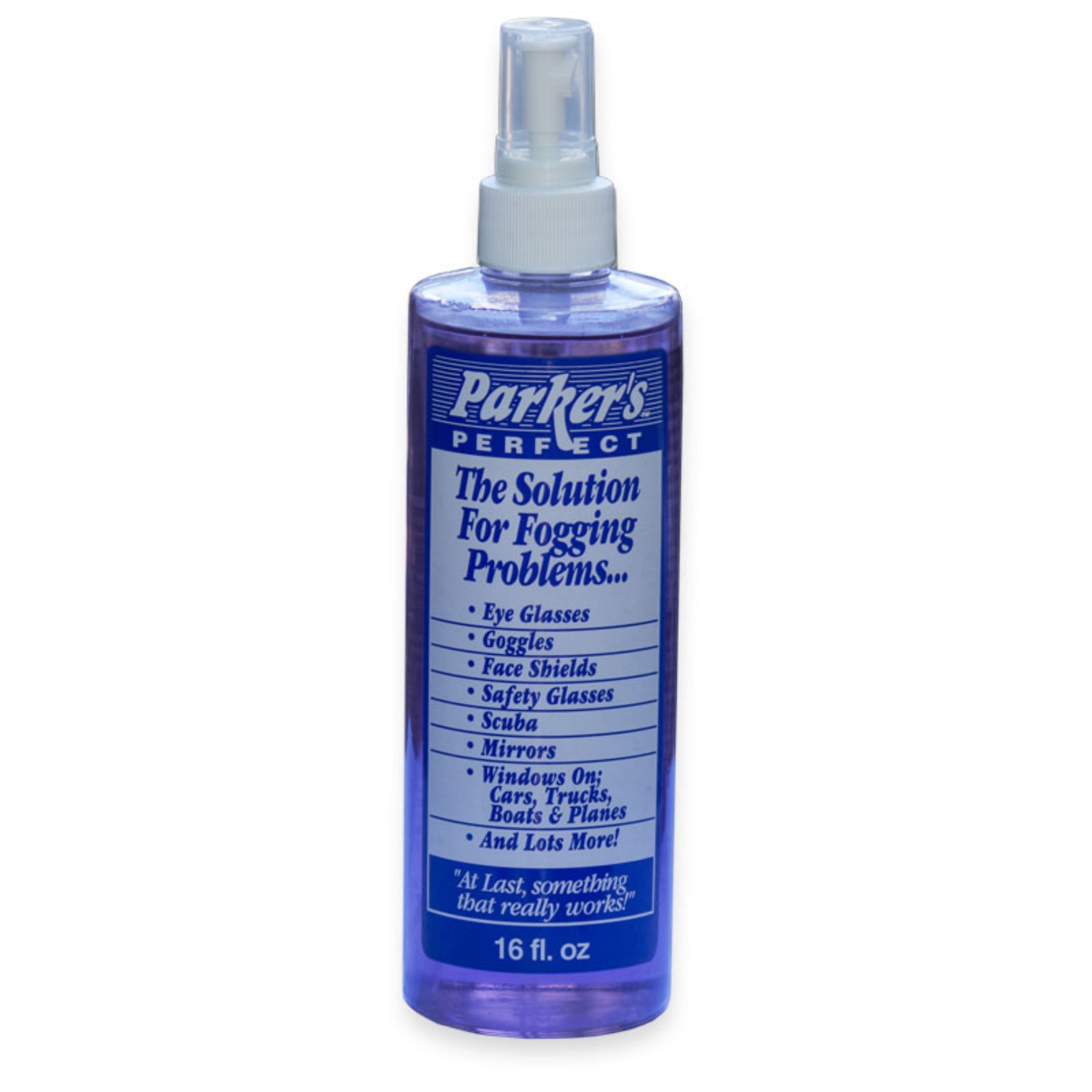 Parkers Perfect Anti-Fog Solution in 16 oz. Bottle, 1 Each, Main Image