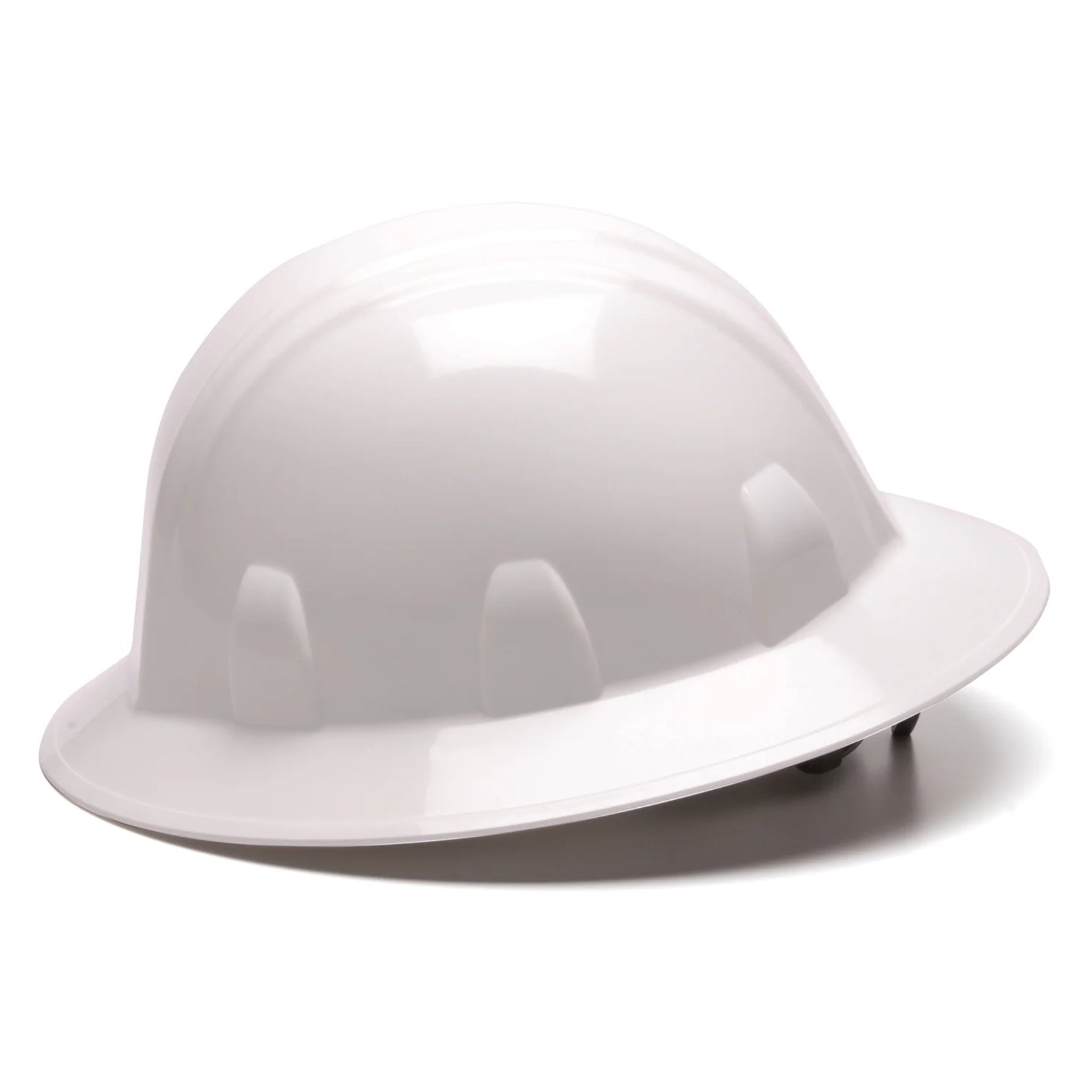 Pyramex SL Series HP2411 Full Brim Hard Hat, 4 Point Ratchet Suspension, One Size, 1 Each, Side View