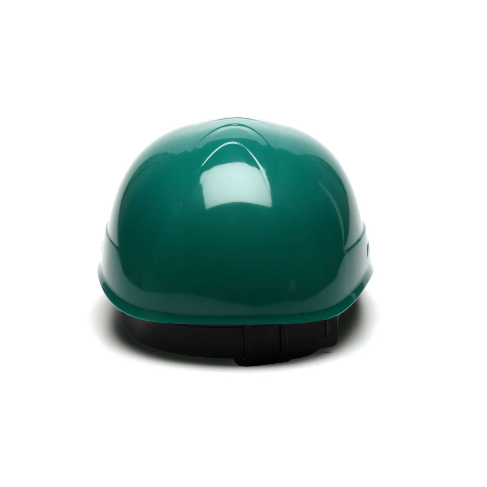 Pyramex Ridgeline HP400 Series Bump Cap, 4 Point Glide Lock Suspension, Green, Back View