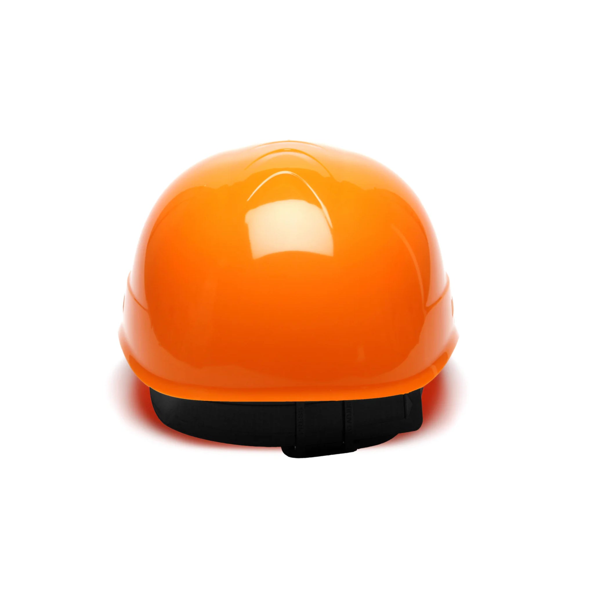 Pyramex Ridgeline HP400 Series Bump Cap, 4 Point Glide Lock Suspension, Orange, Back View