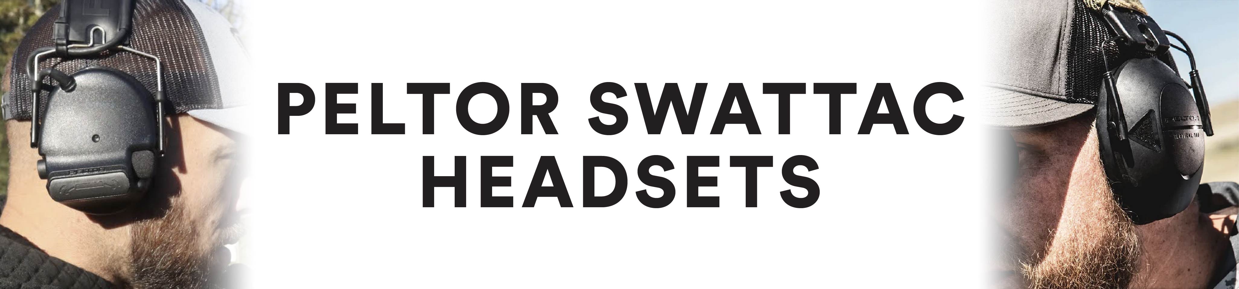 Peltor SwatTac Headsets