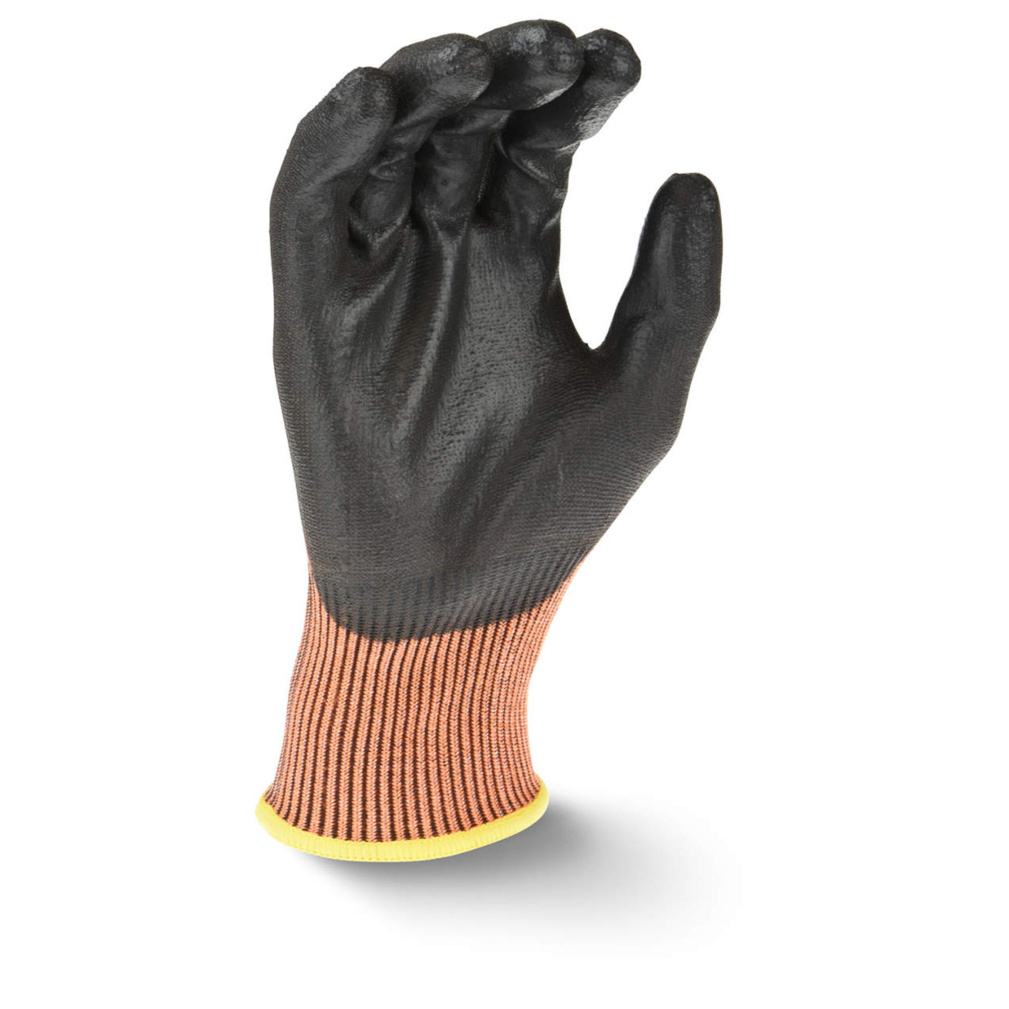 Radians RWG557 AXIS Cut Protection Level A4 High Tenacity Nylon Glove, palm view