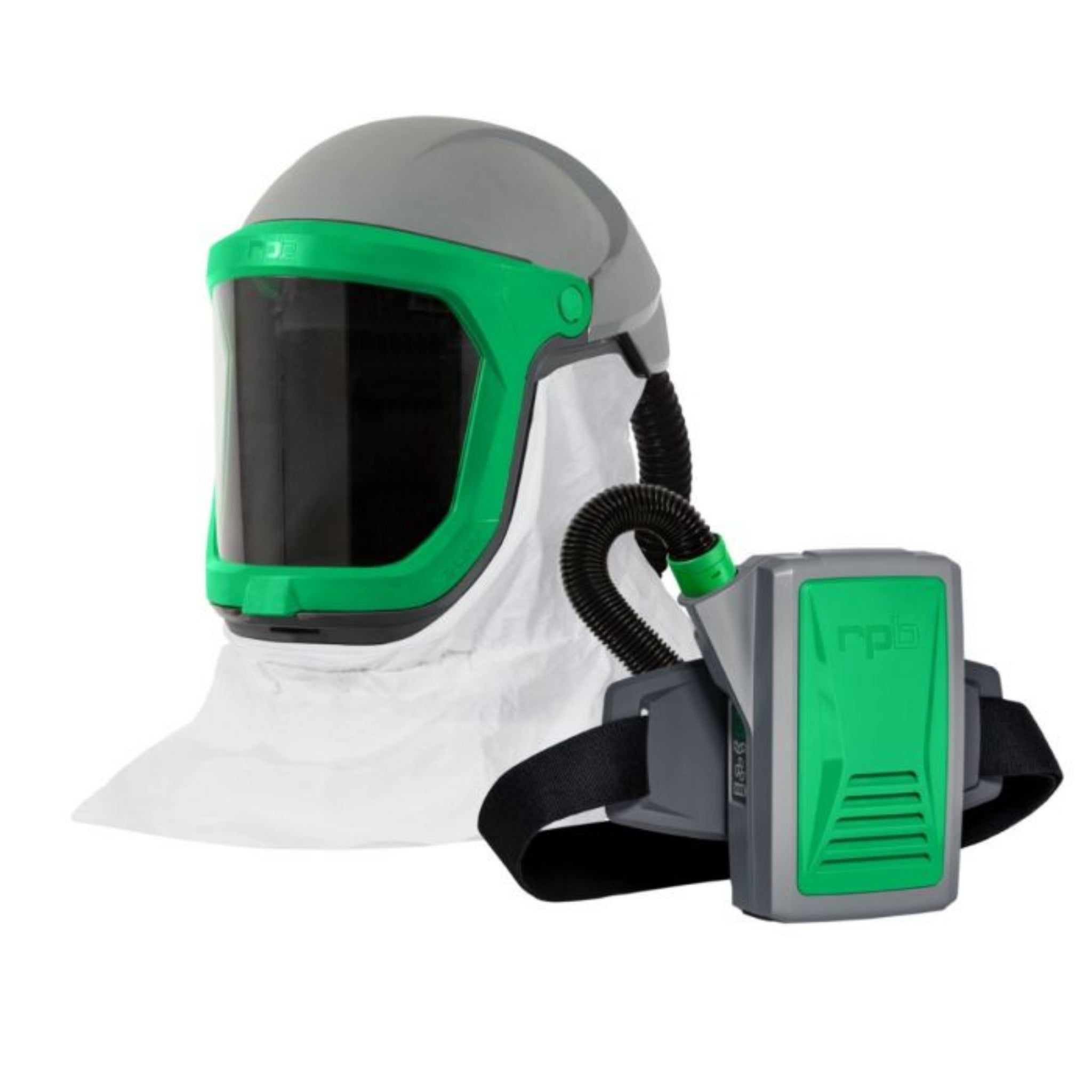 RPB Safety 16-018-23 Z-Link Respirator with Tychem 4000 Shoulder Cape, Breathing Tube, PX5 PAPR Assembly, 1 Kit, Main Image