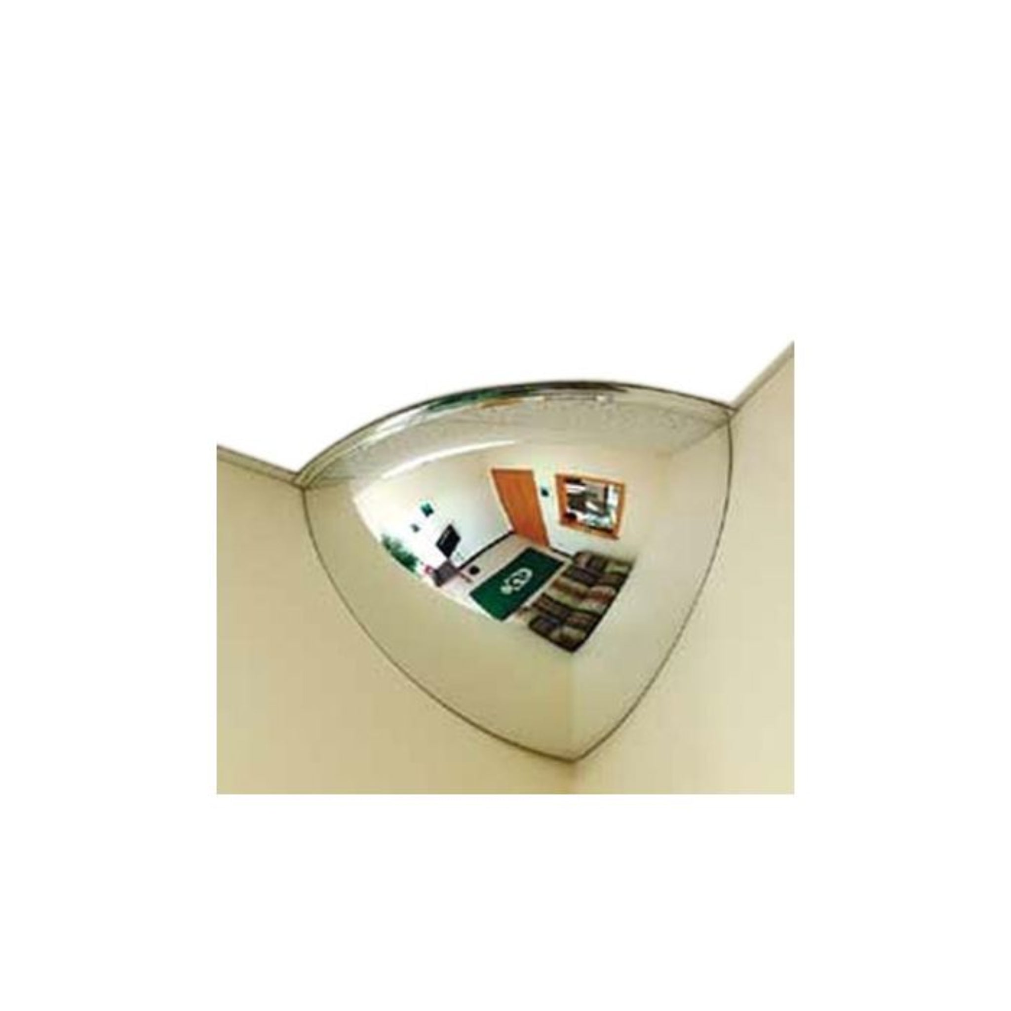 Se-Kure Domes & Mirrors ONV-90-18 18" Diameter Quarter Dome Mirror, 1 Each, Main Image