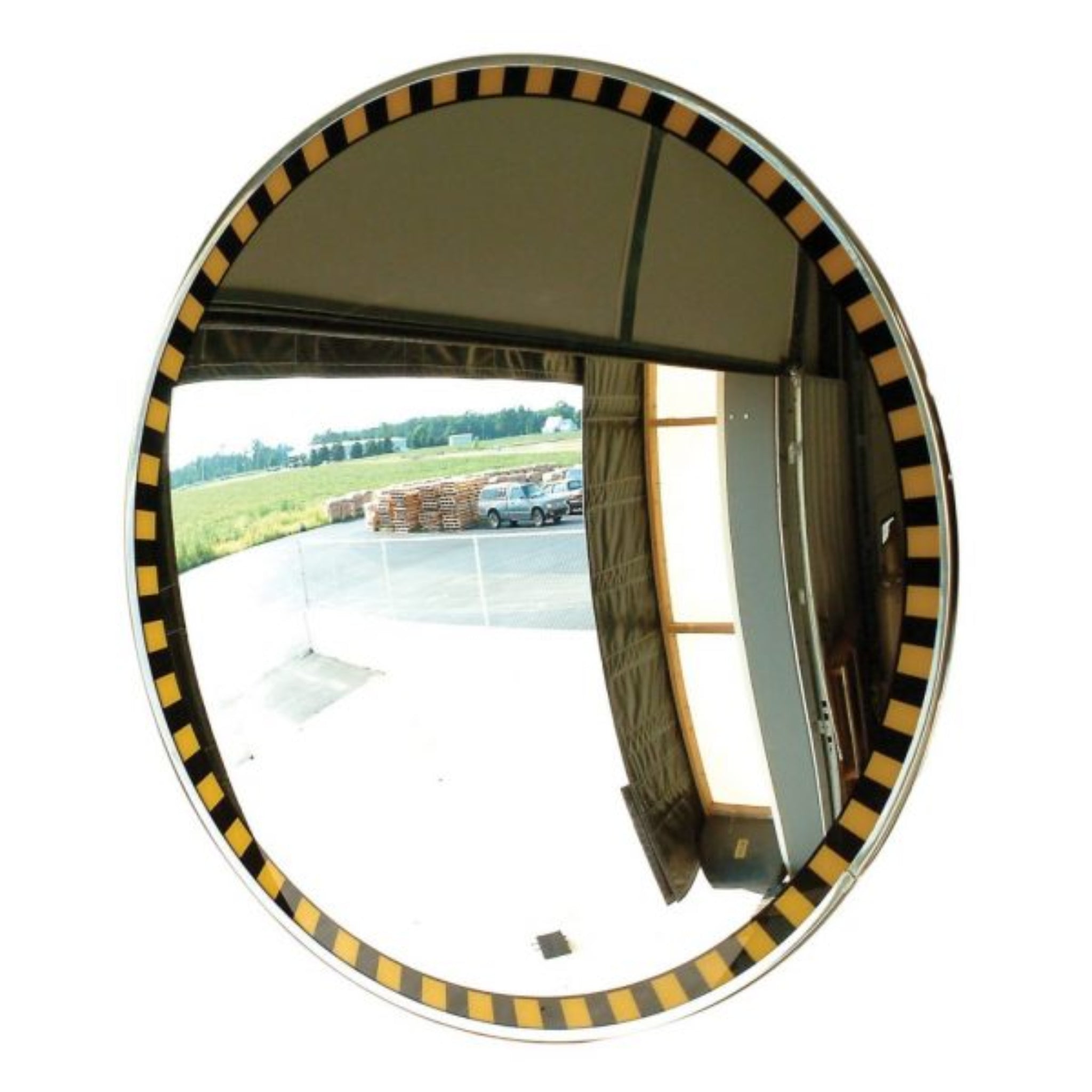 Se-Kure Domes & Mirrors CVI-30SB 30" Diameter Convex Mirror With Safety Border, 1 Each, Main Image