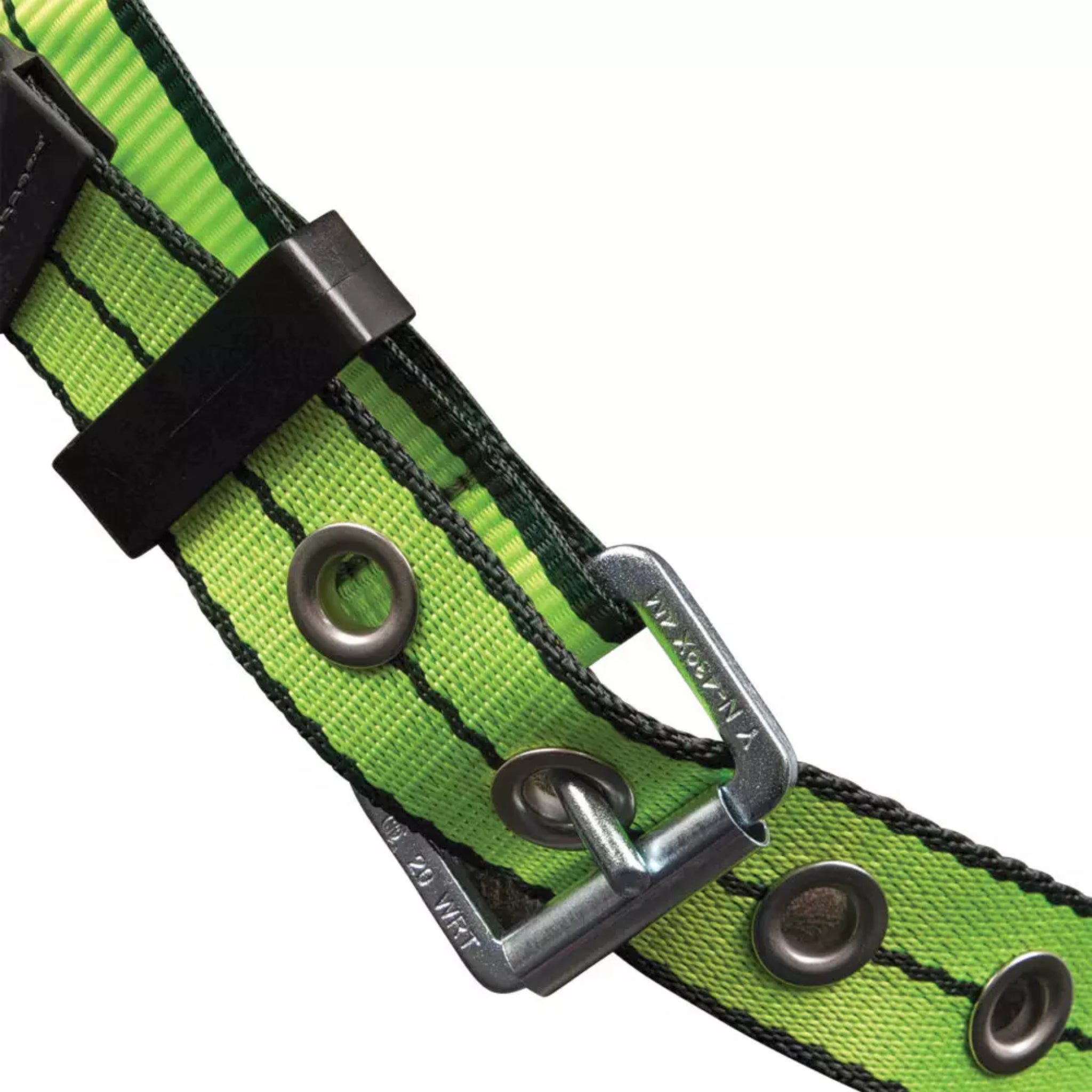 Safewaze FS-FLEX360 Series PRO+ Construction Harness, adjuster strap detail