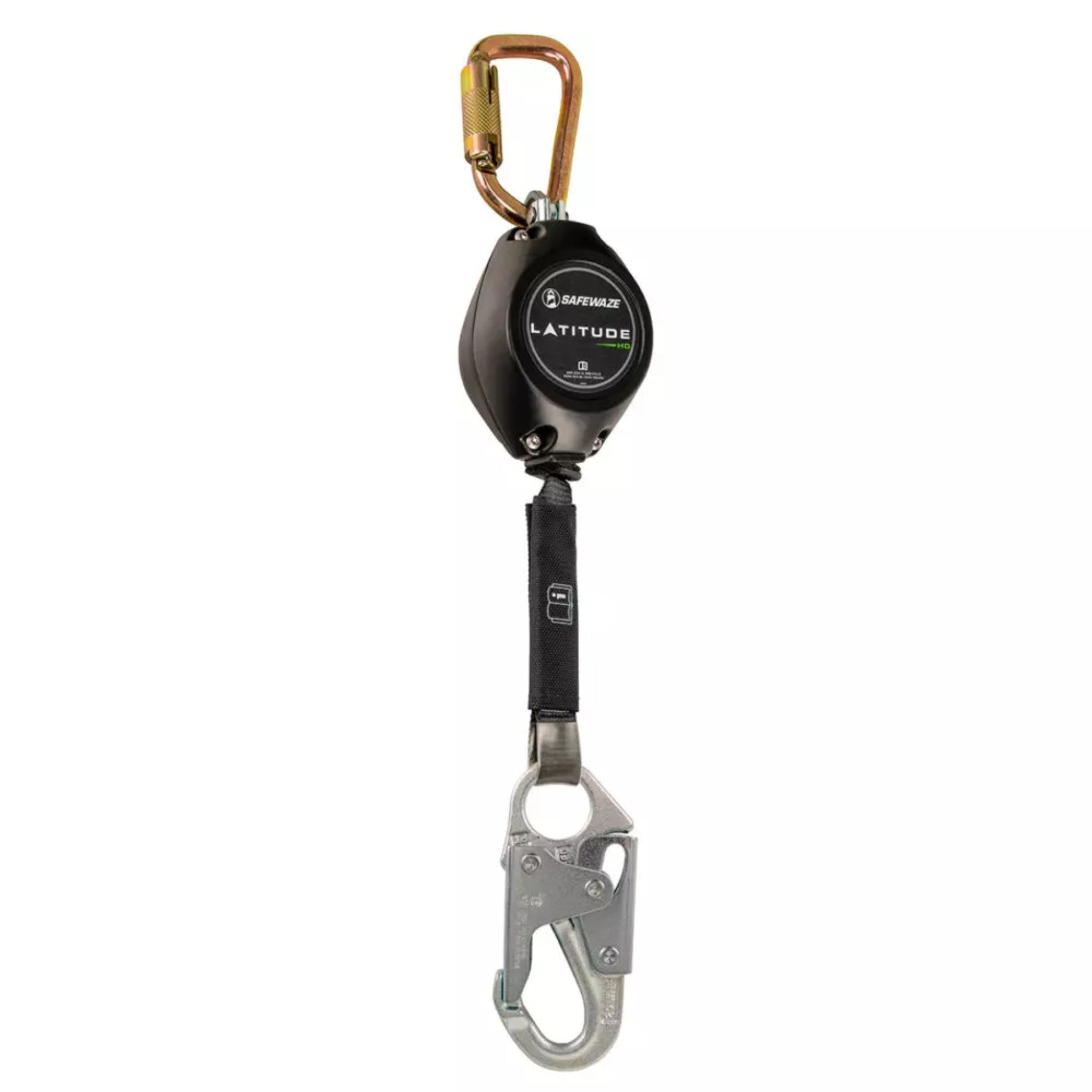 Safewaze FS-FSP1407-W Latitude HD 7' Single Web SRL-P, Carabiner, main image