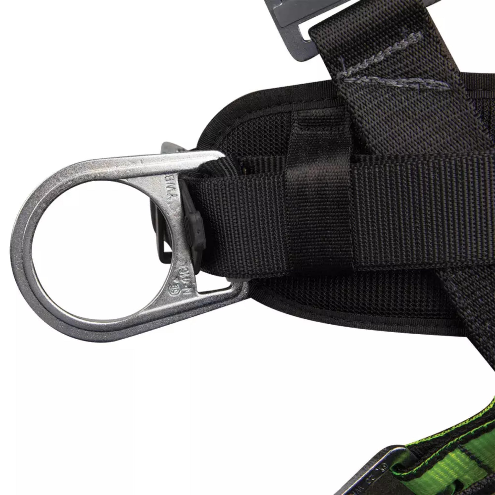 Safewaze FS170 Series PRO Construction Harness, side positioning D-ring detail