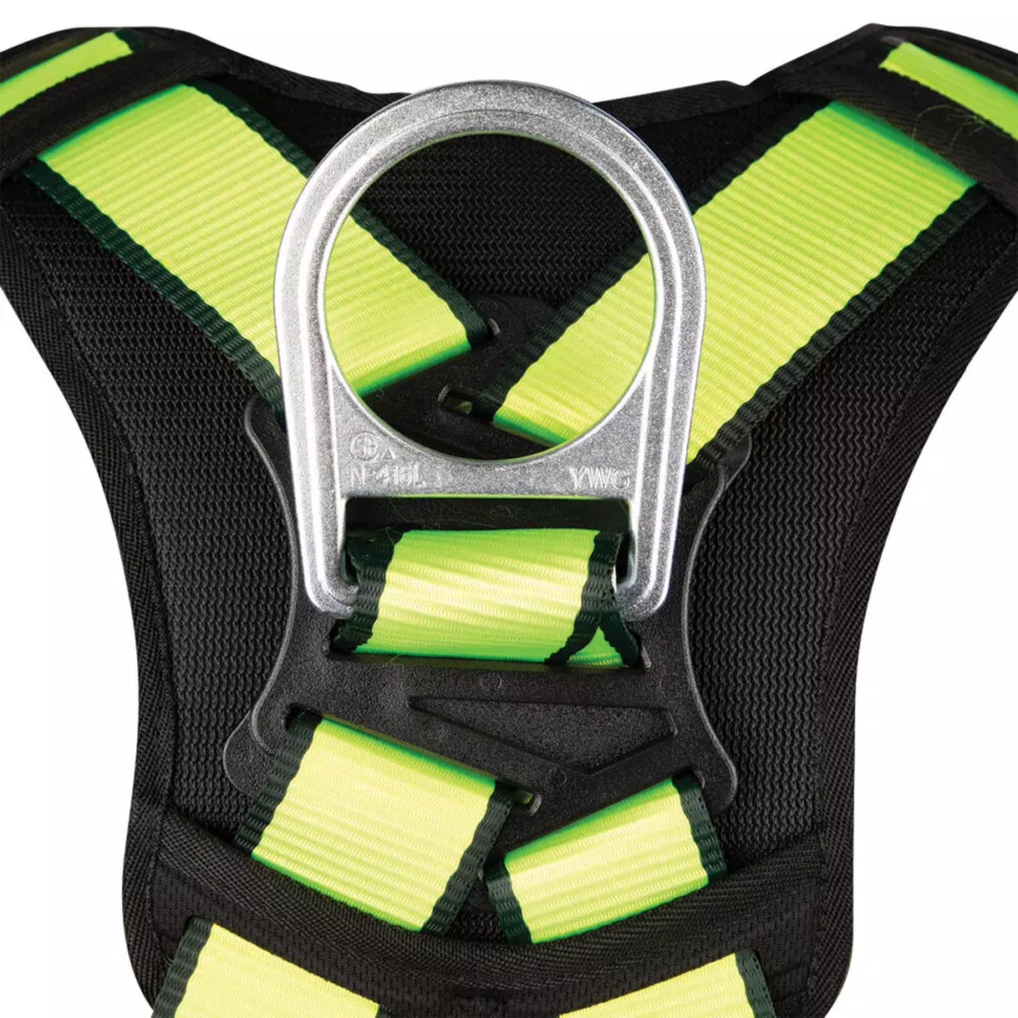 Safewaze FS185 Series PRO Full Body Harness, D-ring detail