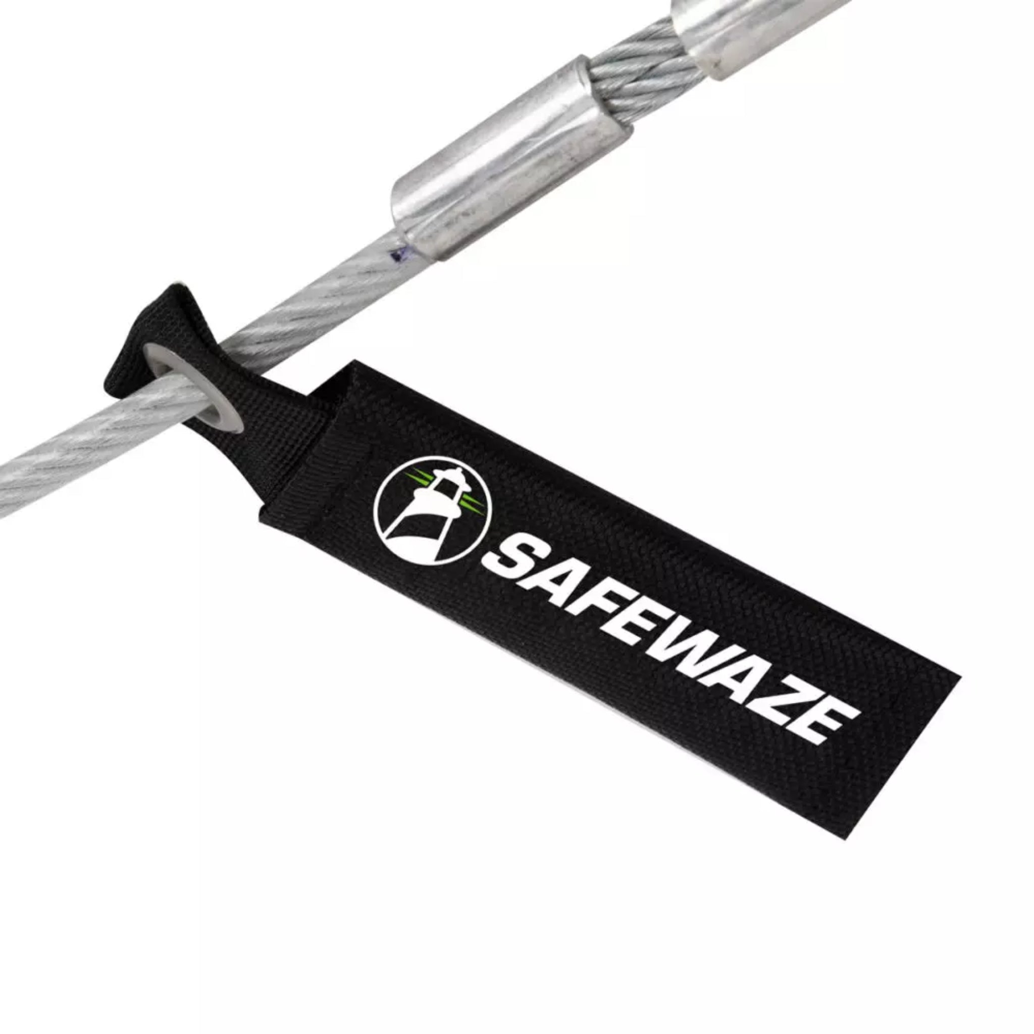 Safewaze FS830 Series Cable Choker Anchor, Safewaze tag detail