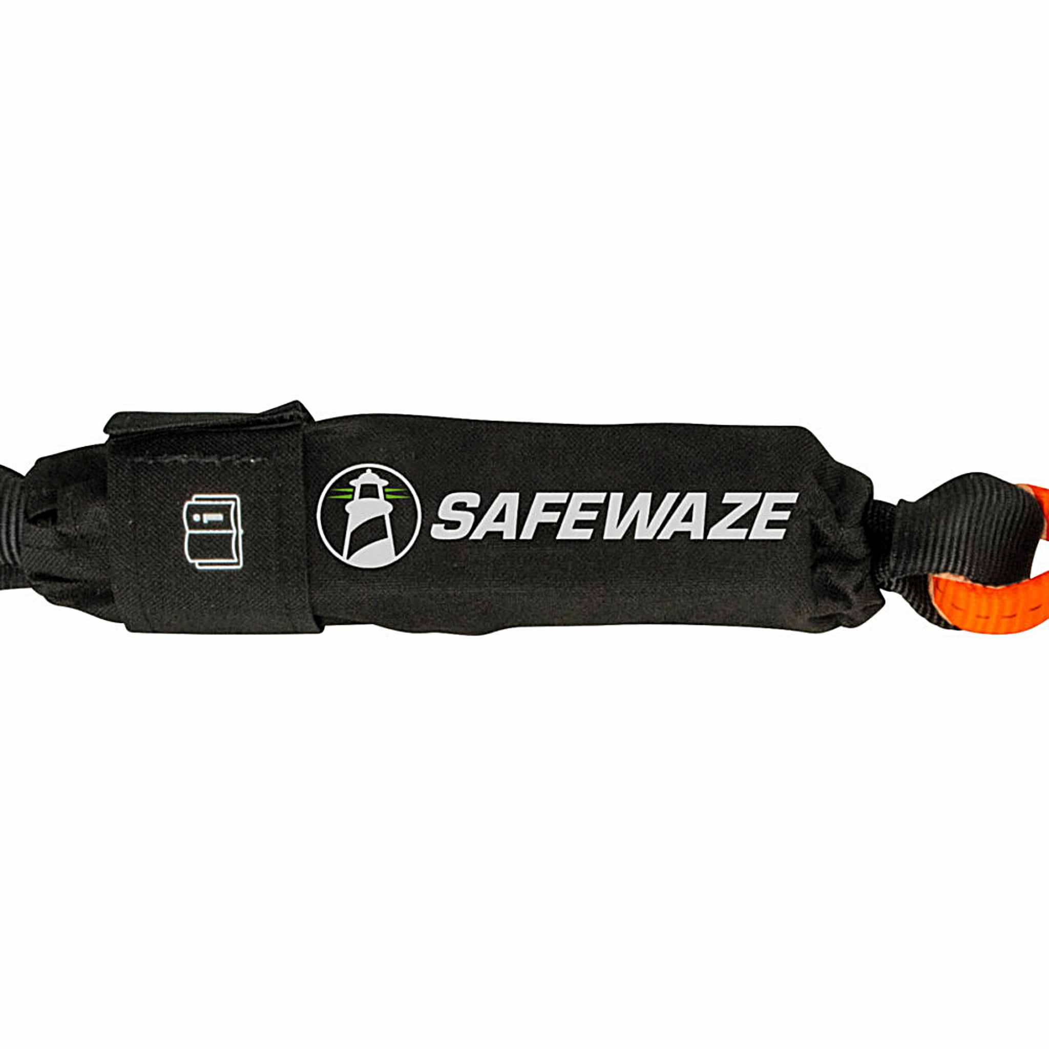 Safewaze FS88560-E V-Line Energy Absorbing Lanyard, Snap Hook, 1 Each