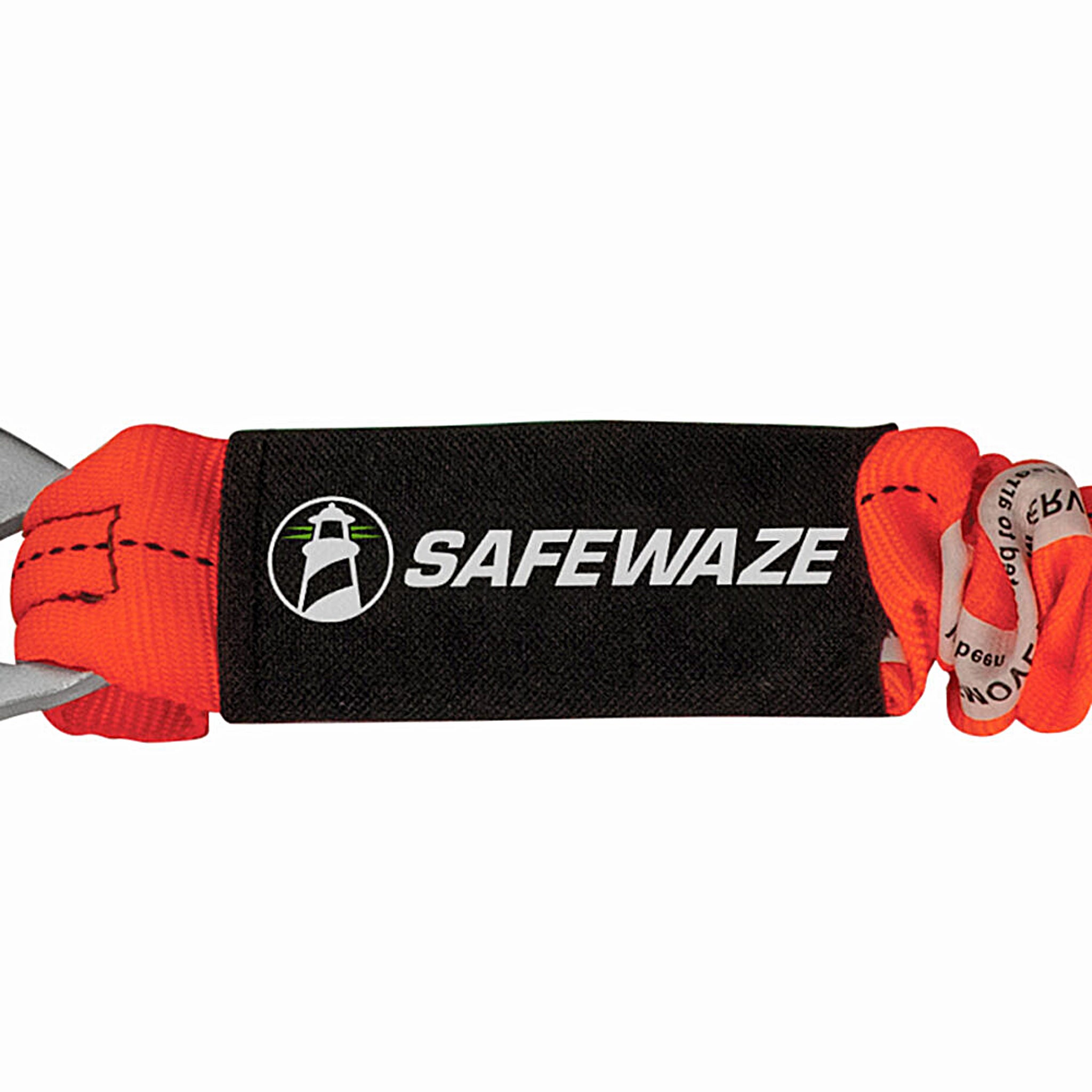 Safewaze FS88590 V-Line 6' Stretch Internal Energy Absorbing Lanyard, Snap Hook, 1 Each