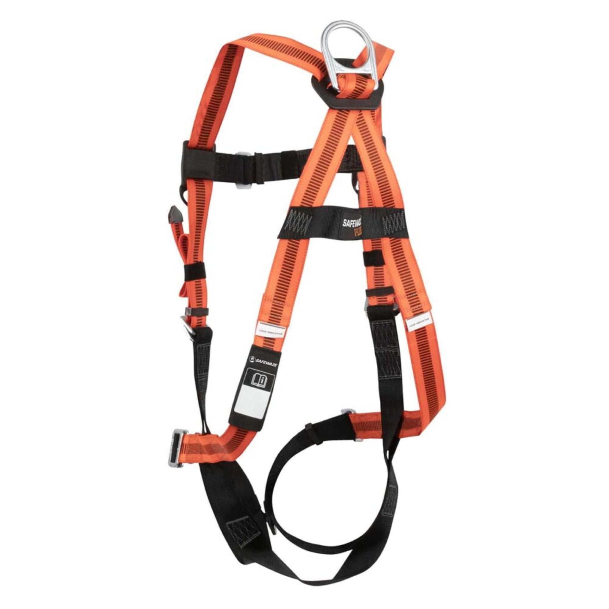 Safewaze FS99280-E V-Line Full Body Harness, Universal, 1D, MB Chest/Legs,, Main Image Back