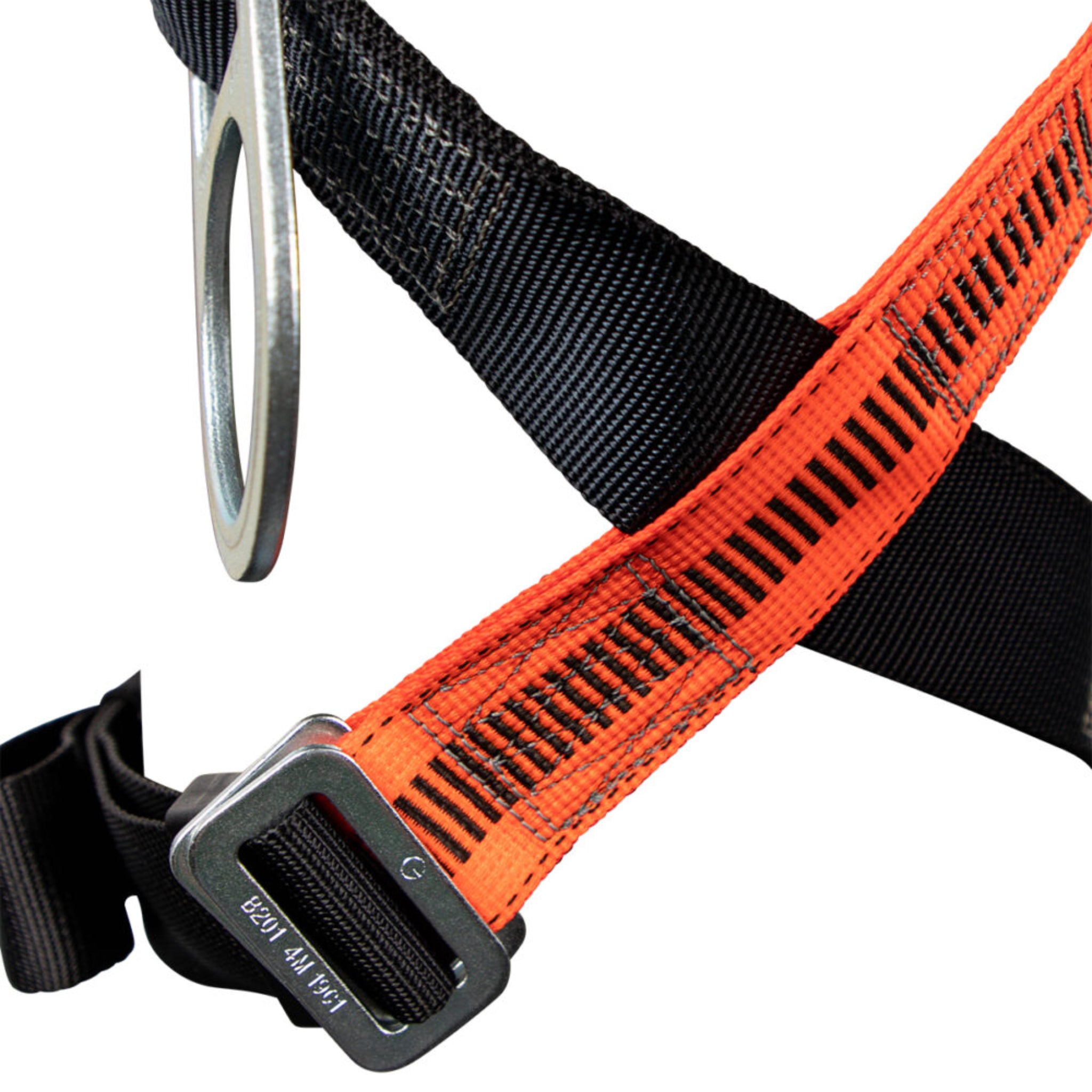 Safewaze FS99281-E V-Line Full Body Harness, Universal, 3D, MB Chest/Legs, mating buckle detail_1