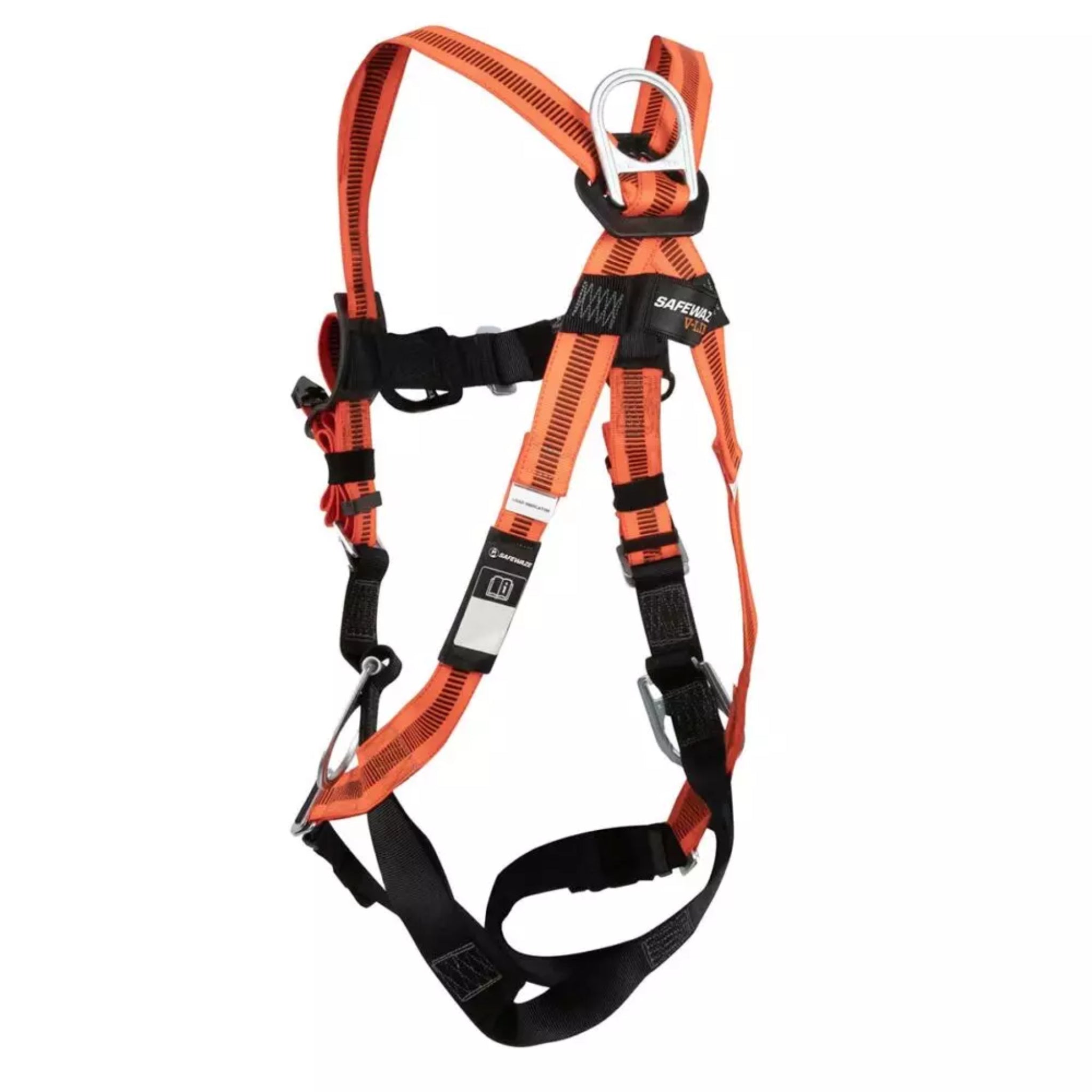 Safewaze FS99281-EFD V-Line Full Body Harness, Universal, 3D, MB Chest, FD, MB Legs, back_view_2