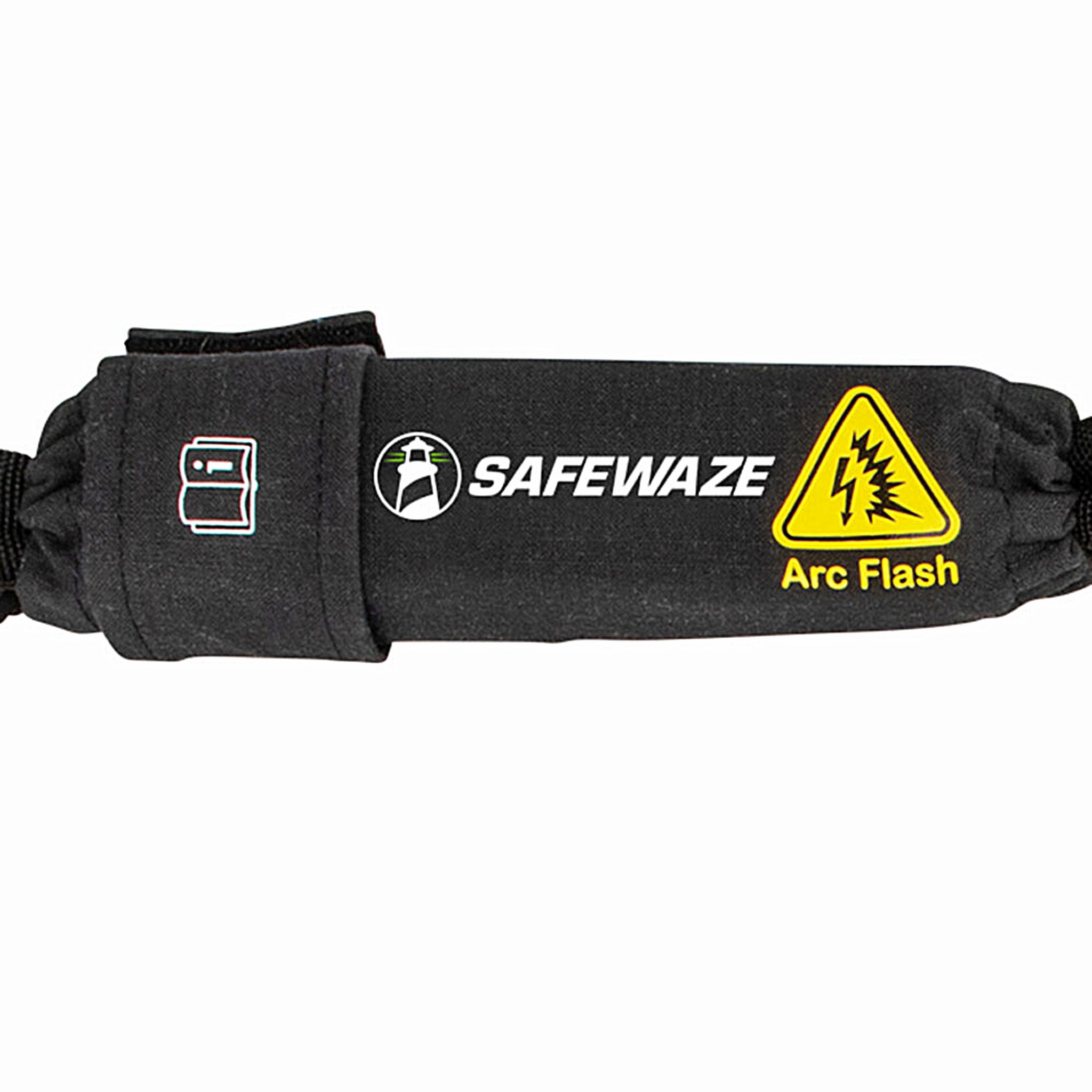 SafeWaze SW560-AF-DE-SE Arc Flash 6' Energy Absorbing Lanyard, Dielectric Snap Hook, Soft Loop, Nomex label cover