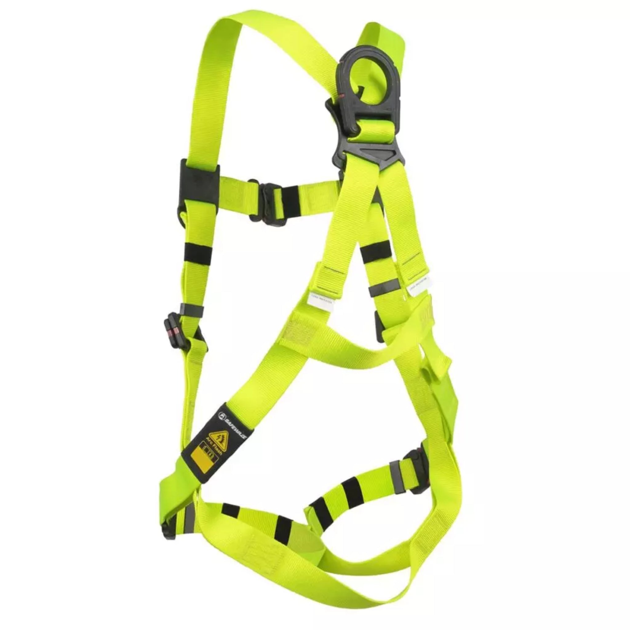 Safewaze SW77225-UT3QC Series Arc Flash Full Body Harness, DE 1D, DE MB Torso, DE QC Chest/Legs, Back_View_2