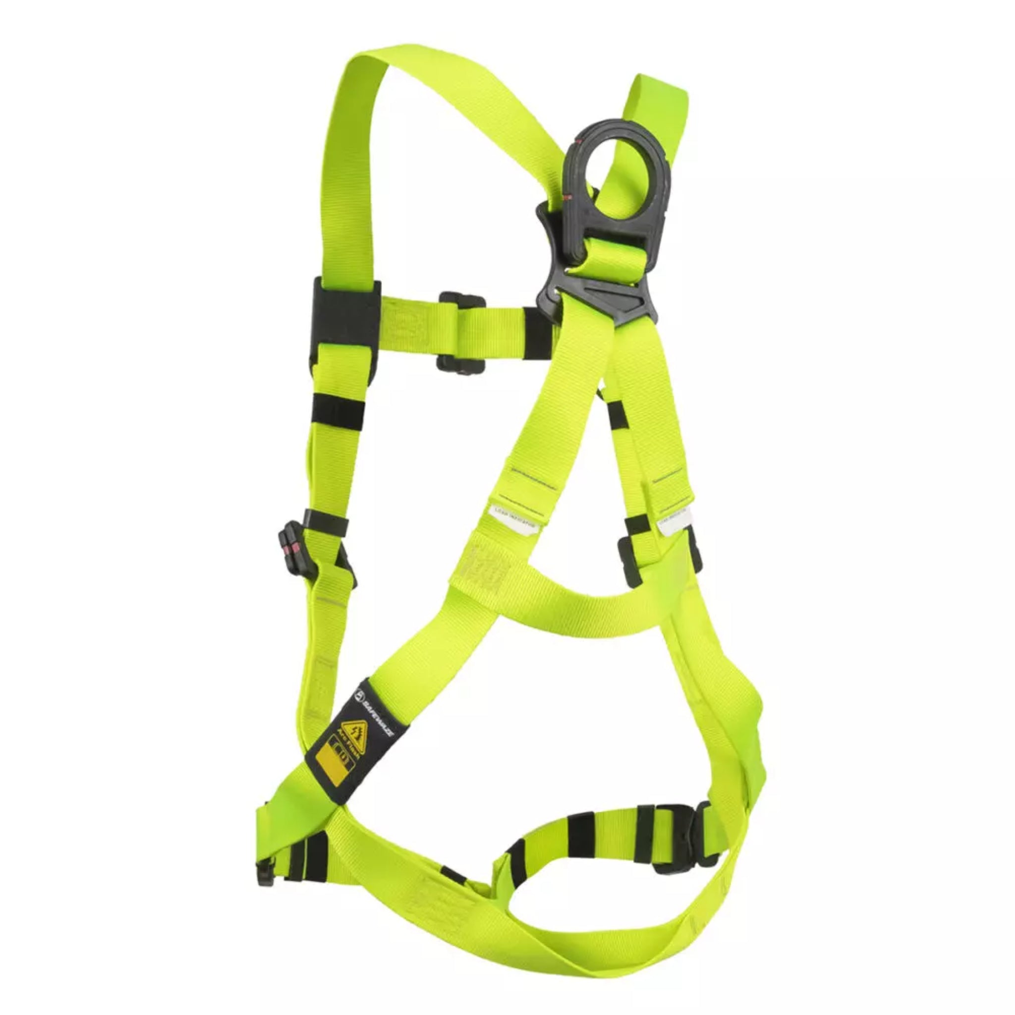 Safewaze SW77225-UTQC Series Arc Flash Full Body Harness, DE 1D, DE MB Torso, DE MB Chest, DE QC Legs, Back Image_1