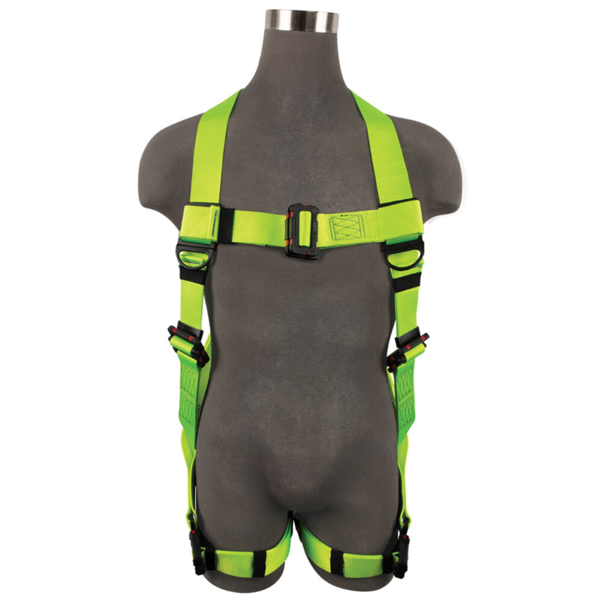 Safewaze SW77225-UTQC Series Arc Flash Full Body Harness, DE 1D, DE MB Torso, DE MB Chest, DE QC Legs, Front_Image_2