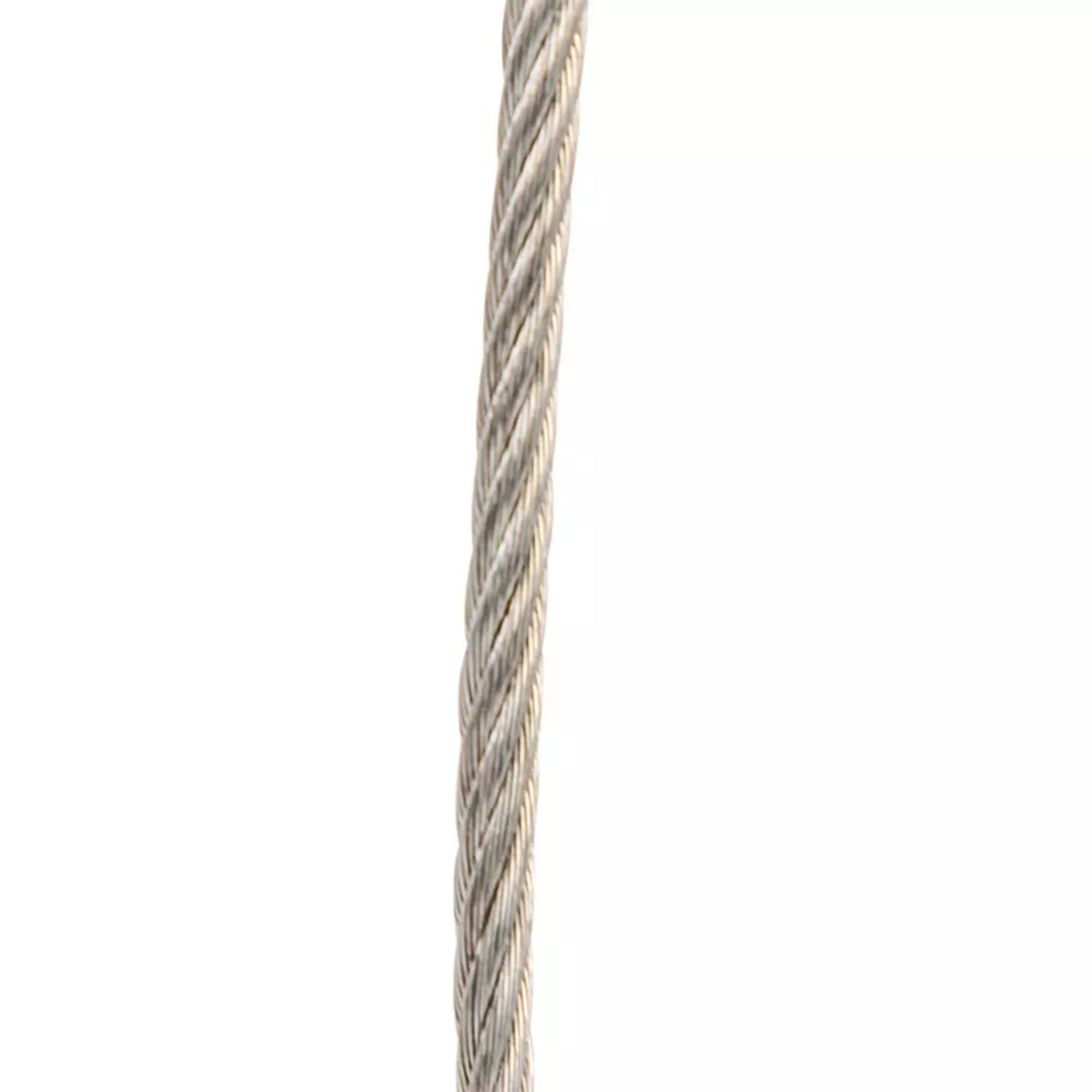 Safewaze SW8008-11LE-ALU Latitude Edge 11' Single Cable SRL-P: Alu Snap Hook, Galvanized Steel Cable