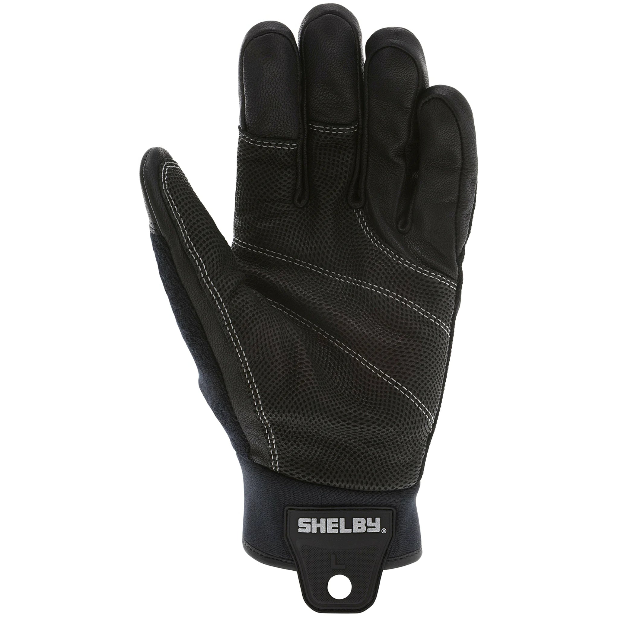 Shelby 2518 Pre-Curved Rope Rescue Glove, 1 Pair, Palm View