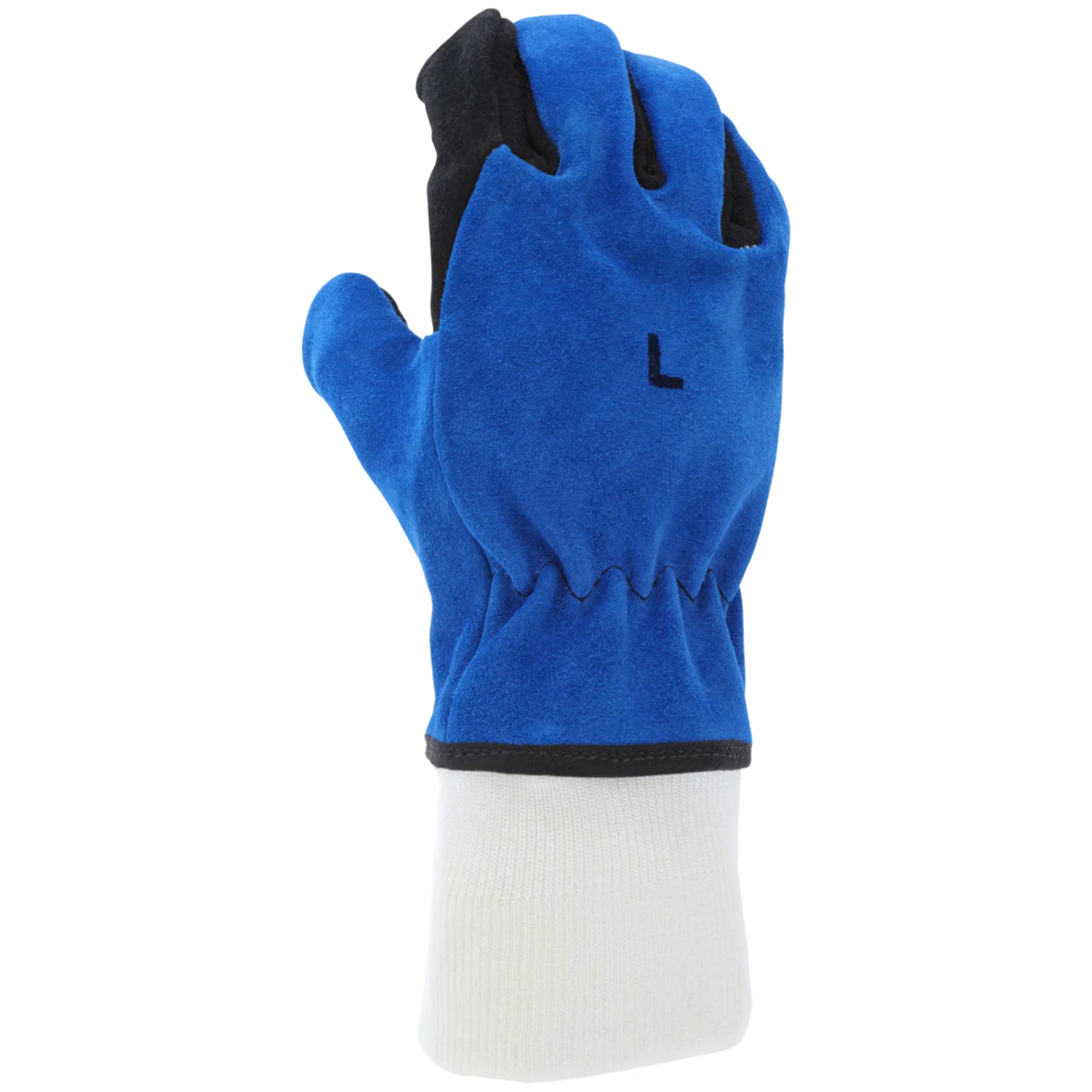 Shelby 5012 Structural Fire Glove, Wristlet Cuff, Royal Blue, 1 Pair, Back View