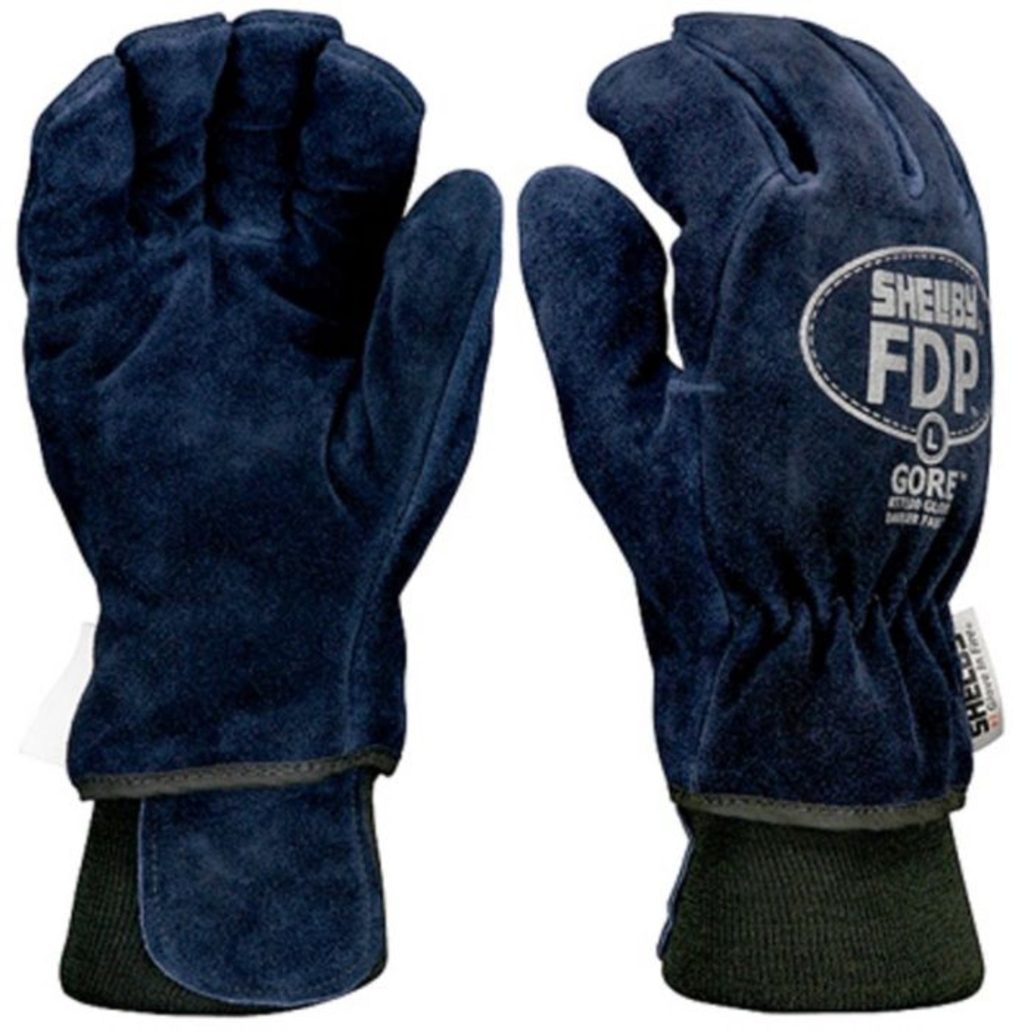 Shelby 5227FDP Koala Cow w/wristlet, NFPA Glove, Midnight Blue, 1 Pair, Main Image