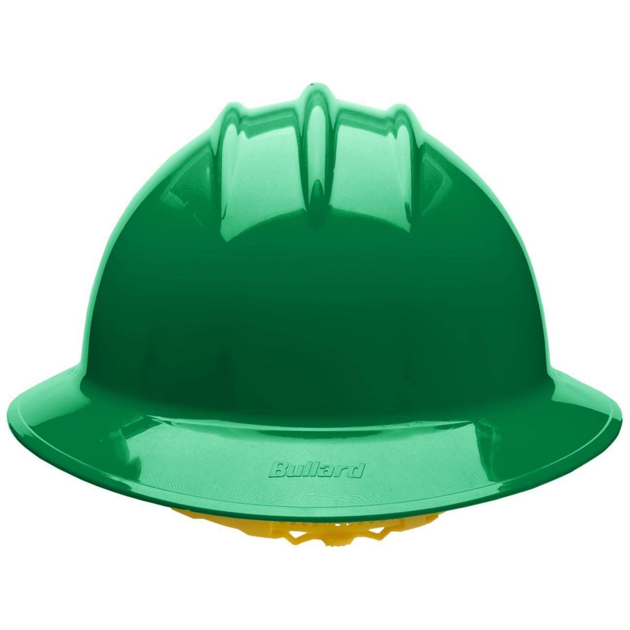 Bullard C33 33KGP 6pt Pinlock Classic Full Brim Style Hard Hat, Kelly Green, 1 Each