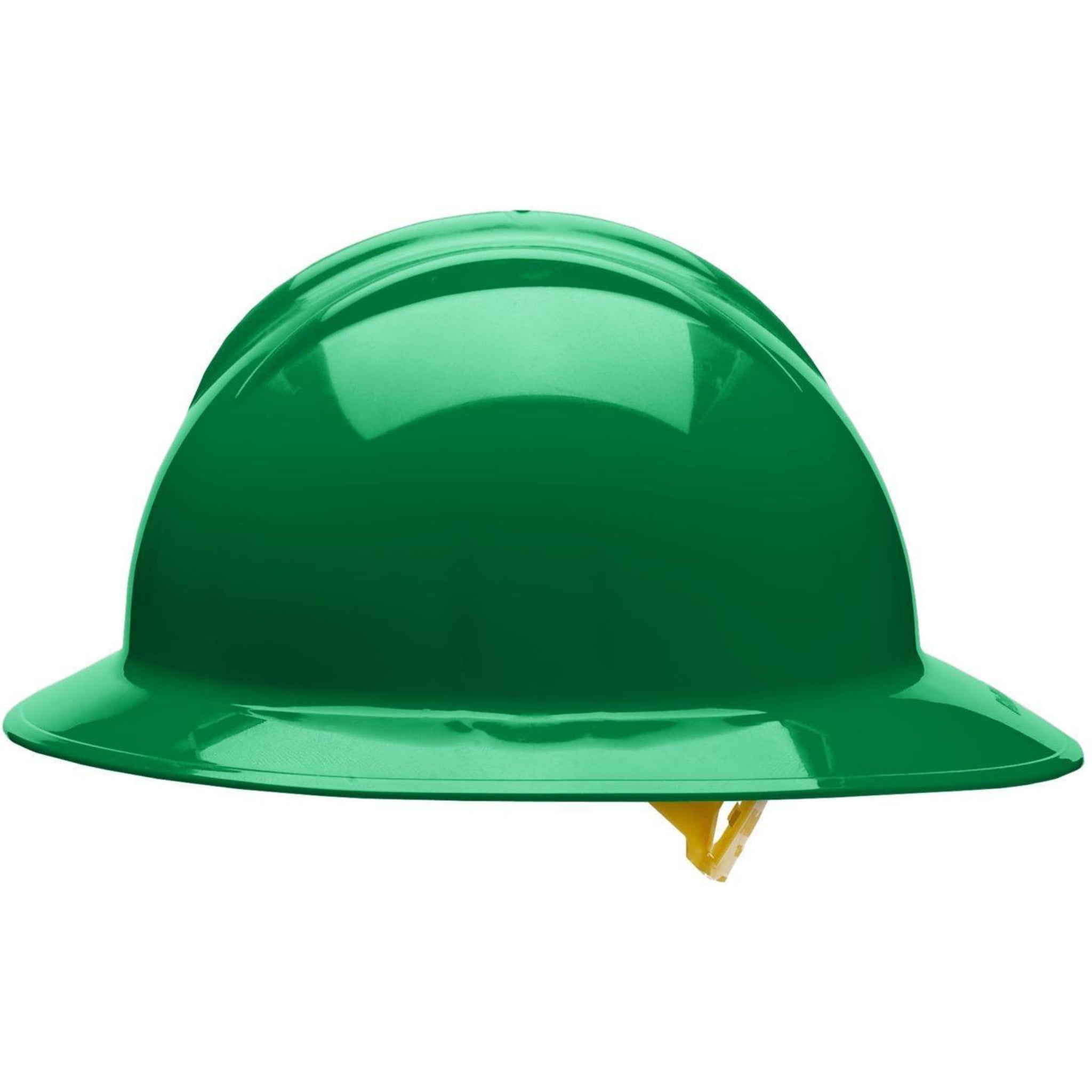 Bullard C33 33KGP 6pt Pinlock Classic Full Brim Style Hard Hat, Kelly Green, 1 Each