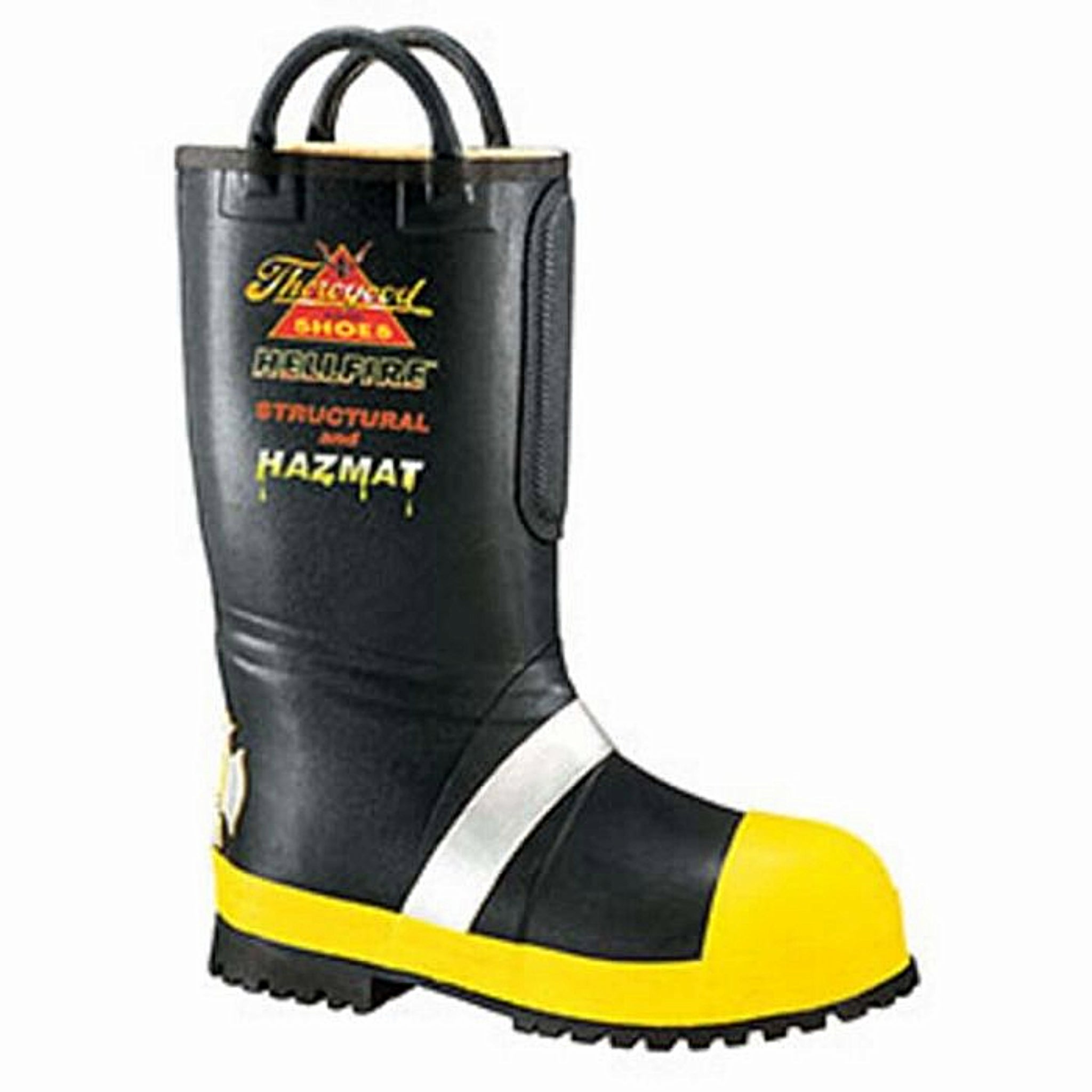 Weinbrenner Thorogood 807-6000 Rubber Insulated Structural Bunker Boot with Lug Sole, 1 Pair, Main Image