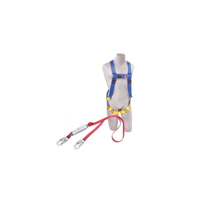 3M Protecta Compliance In A Can, 2199803, Roofers Kit, 5-Point Harness,  Reusable Roof Anchor, Rope Grab, 50' Rope Lifeline, White Bucket - Fall  Arrest Safety Harnesses 