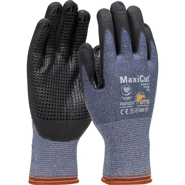 PIP ATG - 44-3745 - MaxiCut Ultra, Cut Resistant Micro-Foam Nitrile Coated  Gloves